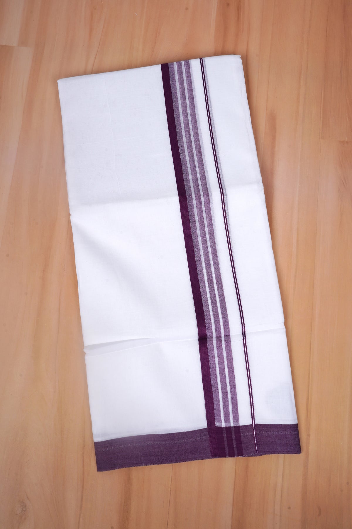 FCD-586 W/D DHOTI 3.80 MTR - Purple