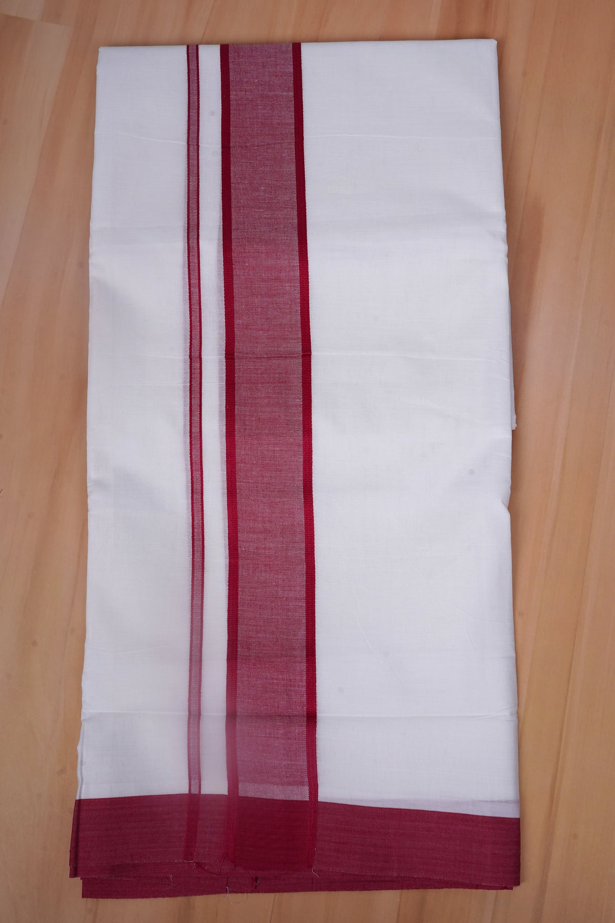 FCD-86 W/D DHOTI 3.80 MTR- Red