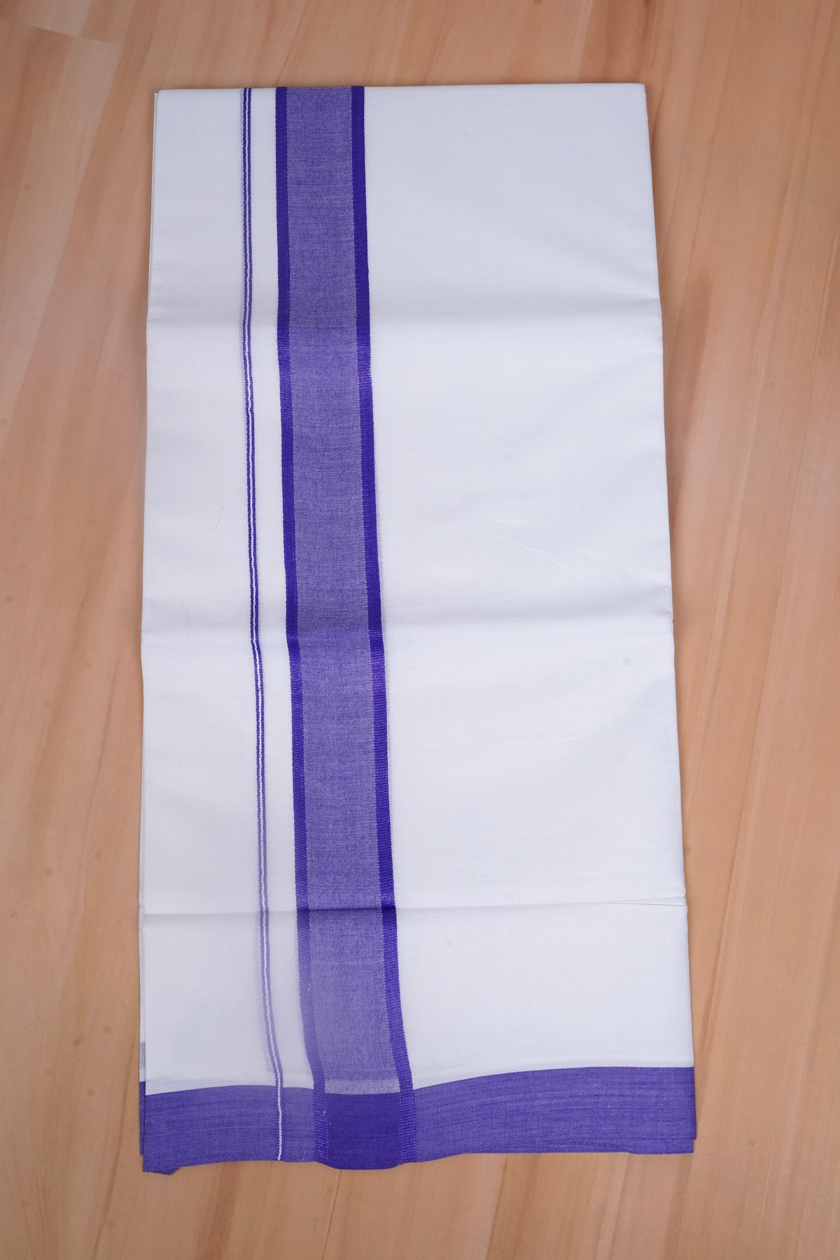 FCD-74 W/D DHOTI 3.80 MTR-Ink Blue