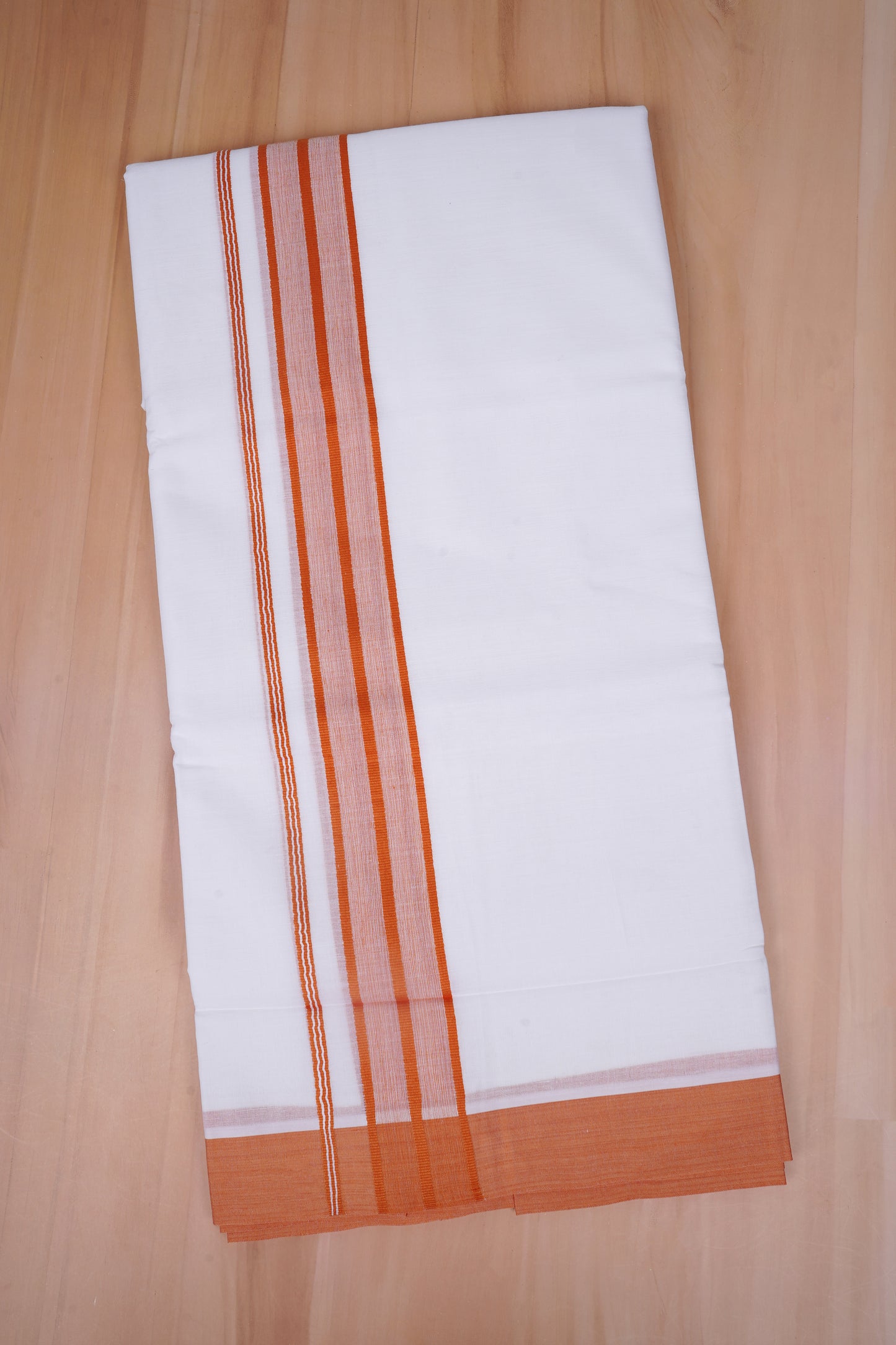 FCD-393 W/D DHOTI 3.80 MTR- Orange