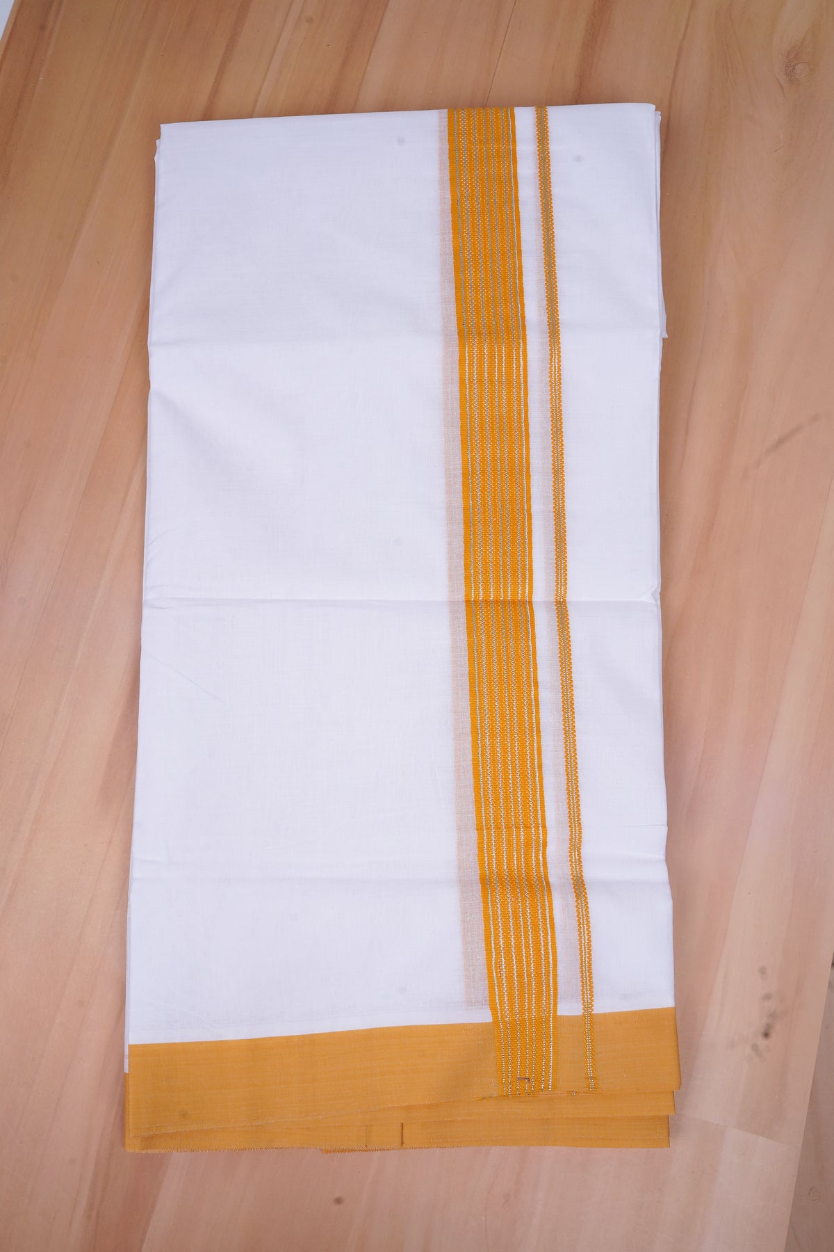 FCD-470 W/D DHOTI 4.00 MTR - Yellow