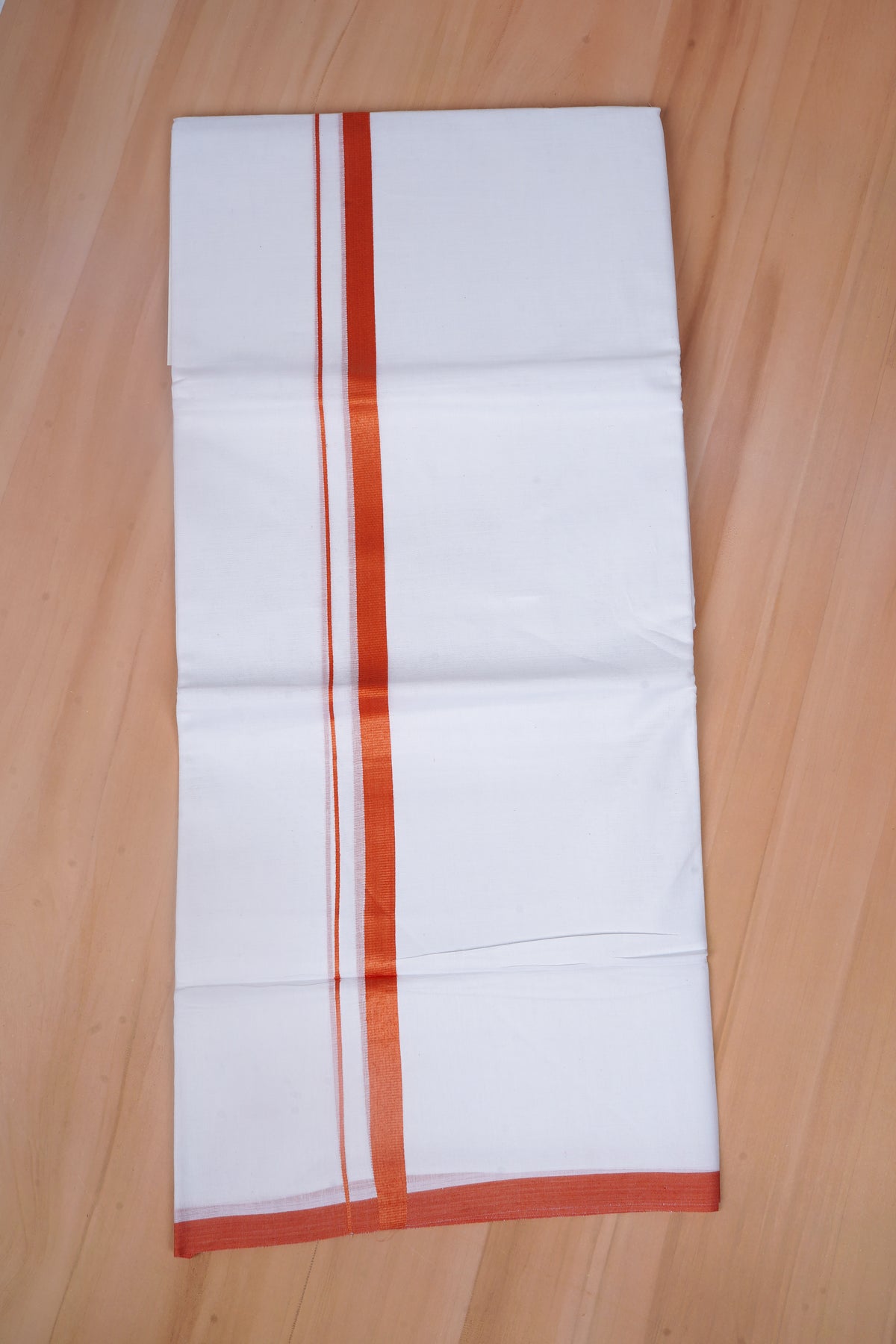 FCD-81 W/D DHOTI 3.80 MTR- Orange