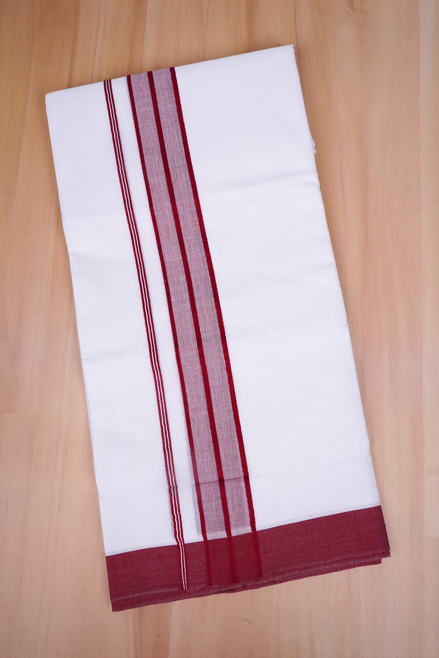 FCD-393 W/D DHOTI 3.80 MTR- Red