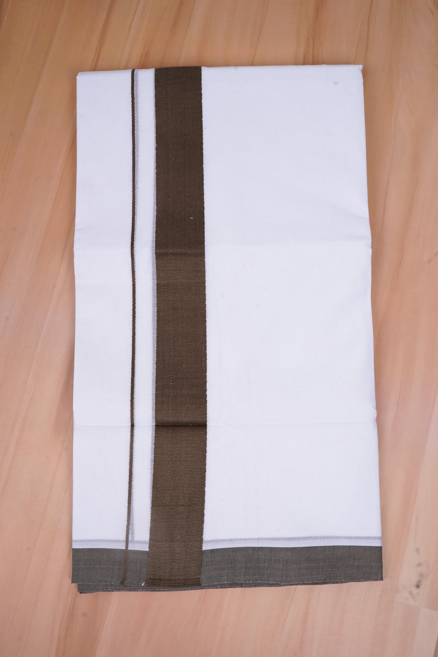 FCD-592 W/D DHOTI 3.80 MTR - Brown