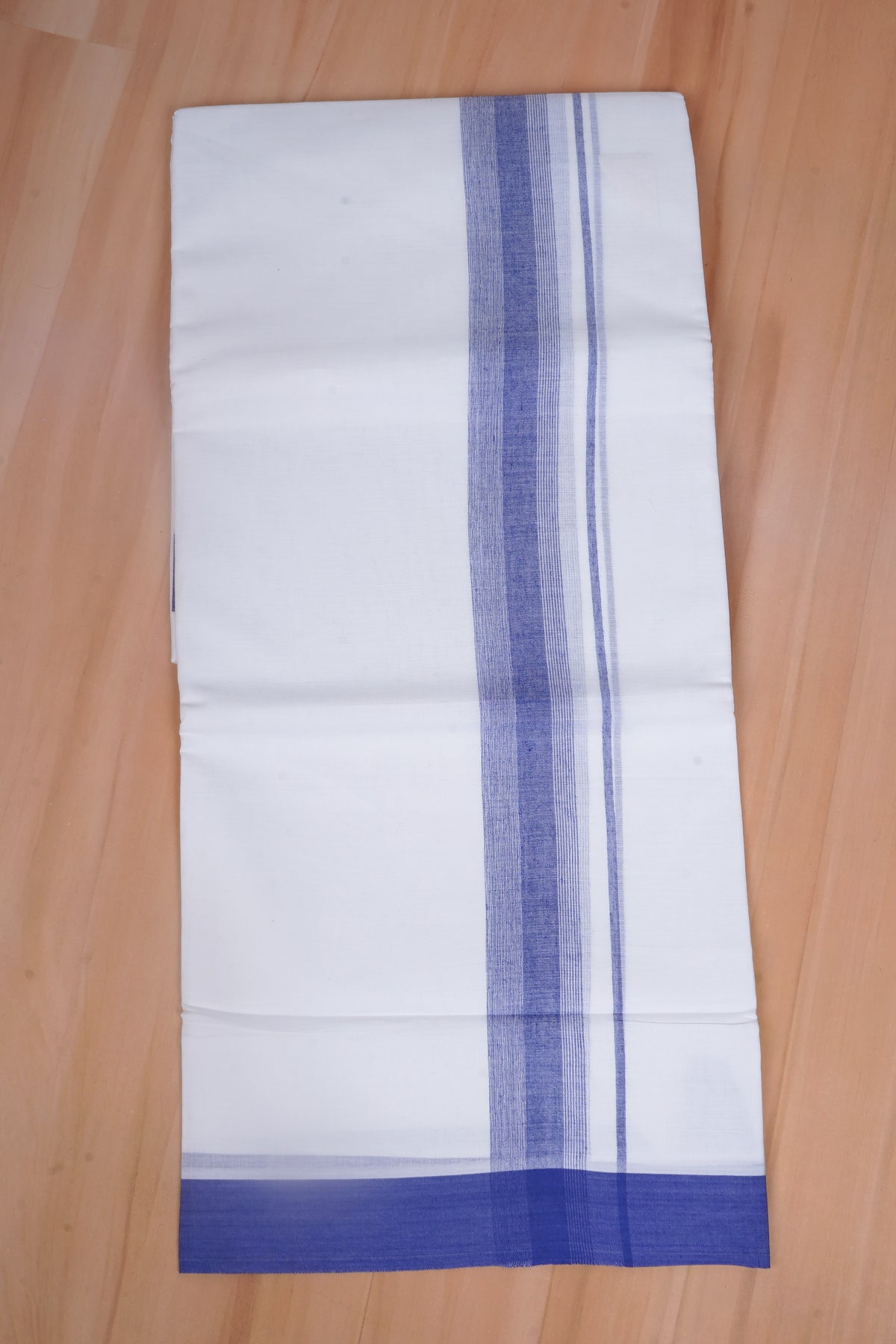 FCD-611 W/D DHOTI 3.80 MTR - Blue