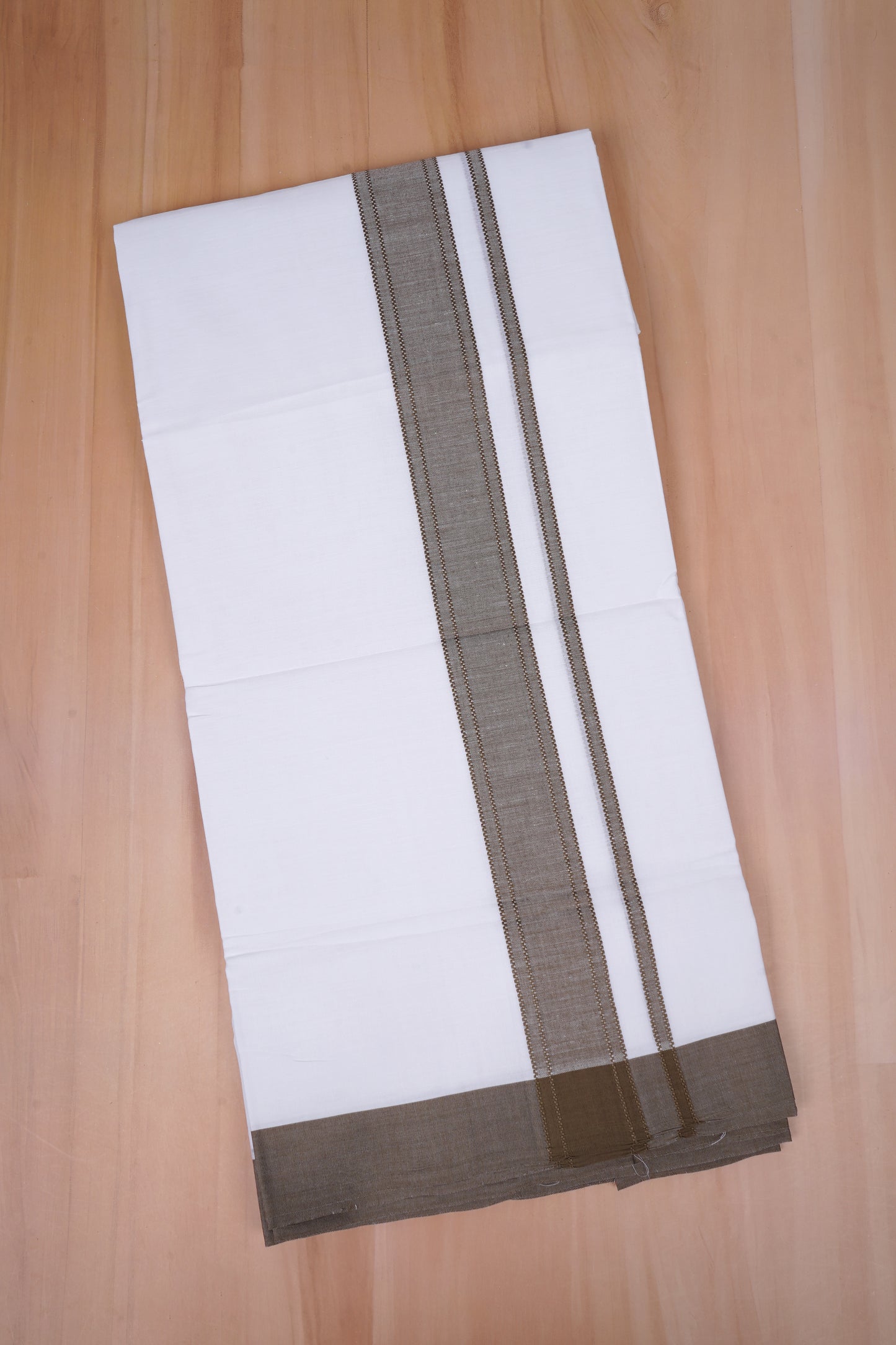 FCD-05 W/D DHOTI 4.00 MTR-Brown