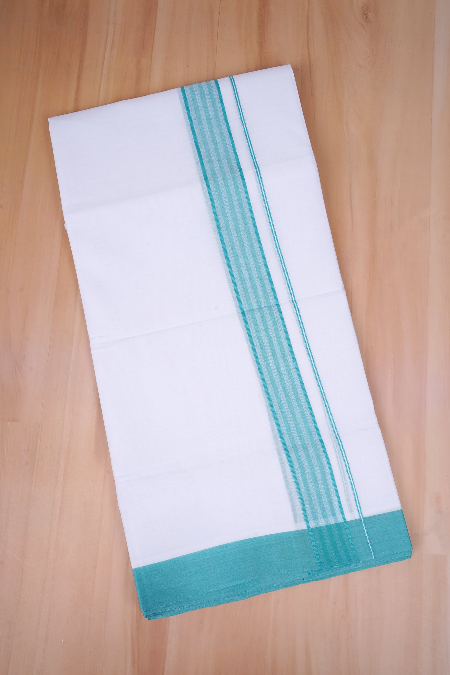 FCD-488 W/D DHOTI 3.80 MTR- Blue 3