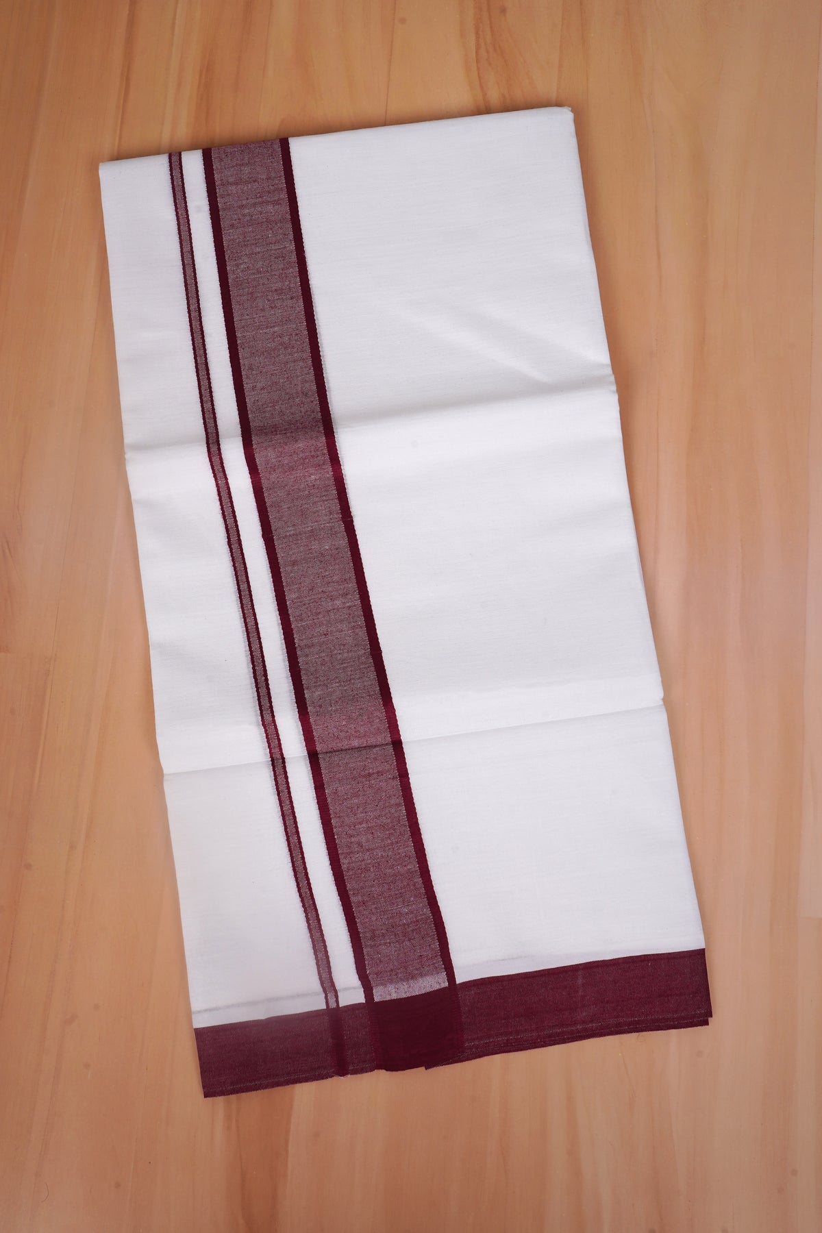 FCD-624 W/D DHOTI 3.80 MTR - Maroon