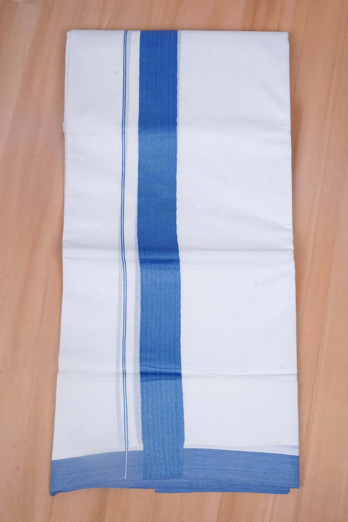 FCD-614 W/D DHOTI 3.80 MTR - Blue