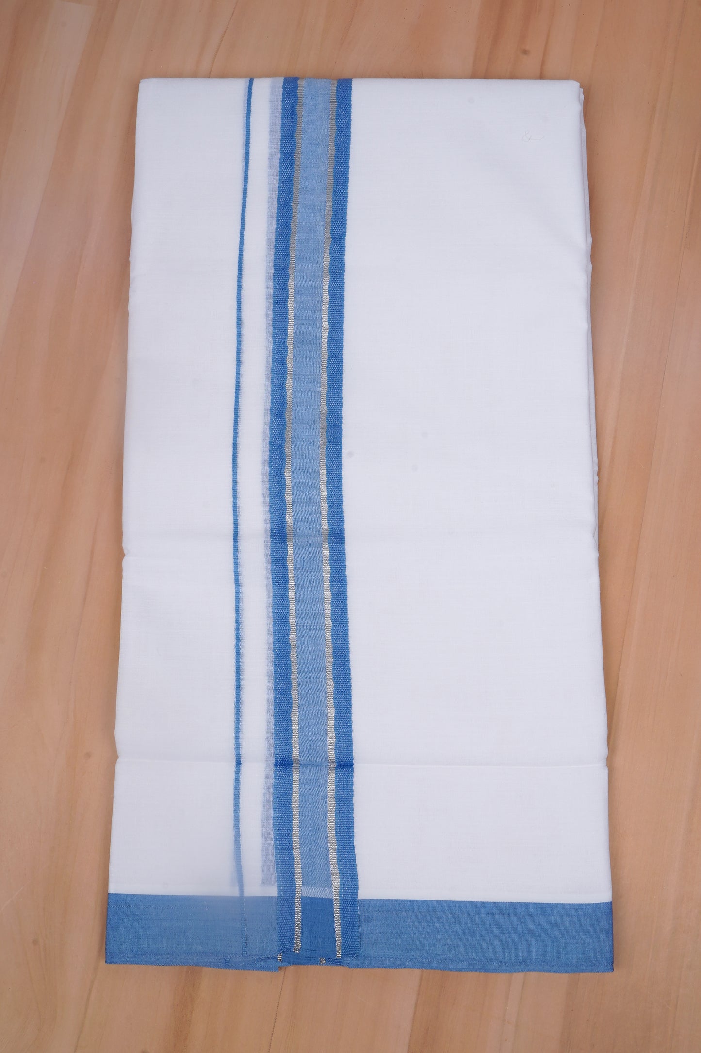 FCD-520 W/D DHOTI 3.80 MTR-Light Blue