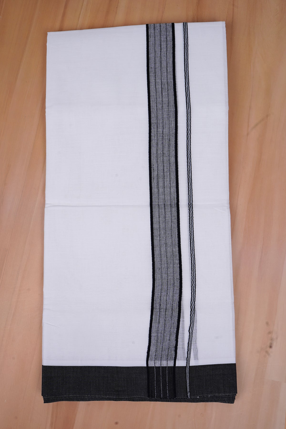 FCD-428 W/D DHOTI 3.80 MTR- Black