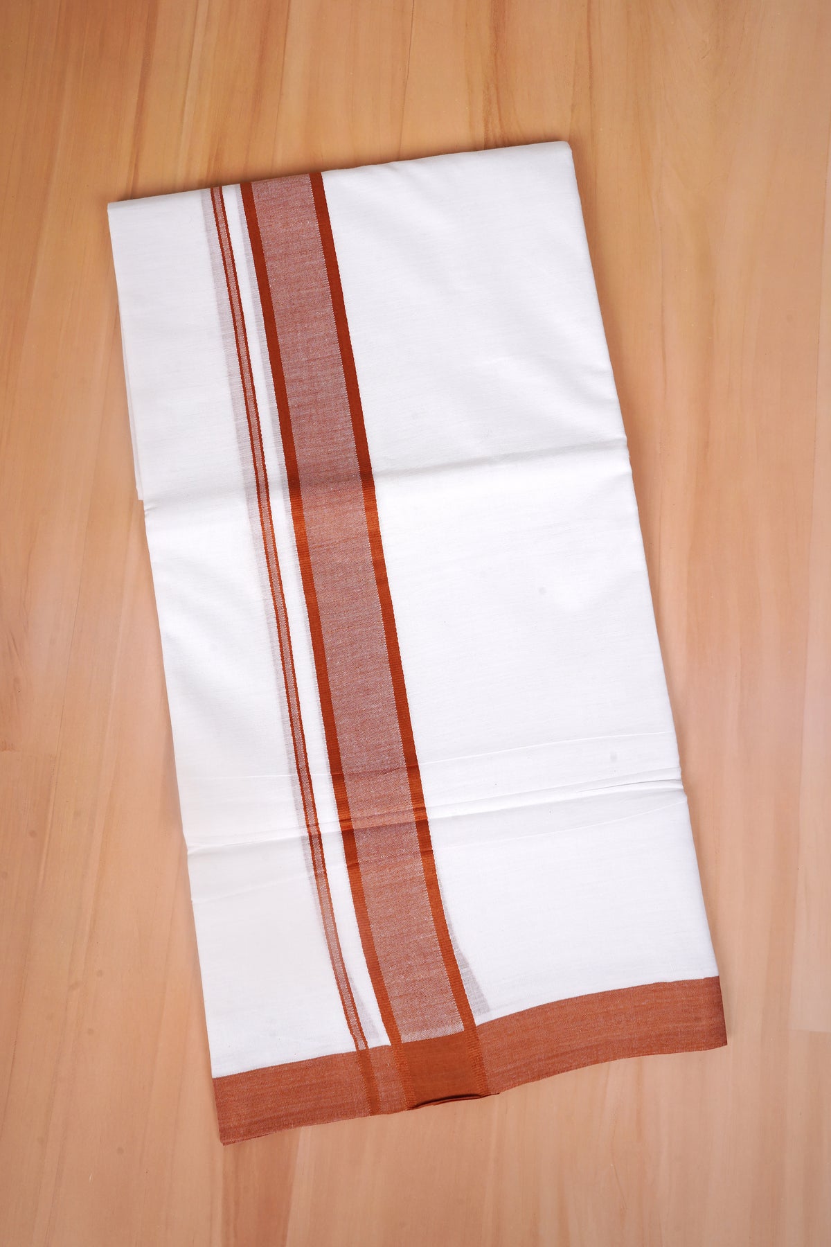 FCD-624 W/D DHOTI 3.80 MTR - Brown