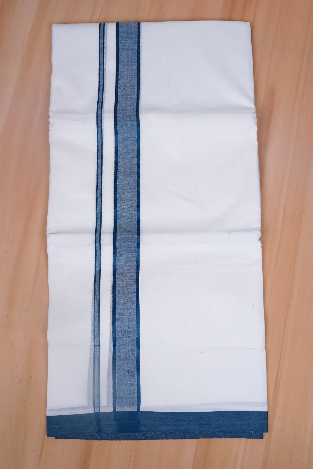 FCD-69 W/D DHOTI 3.80 MTR- Blue