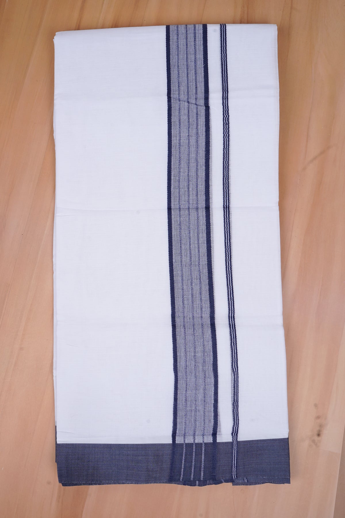 FCD-428 W/D DHOTI 3.80 MTR-Dark blue