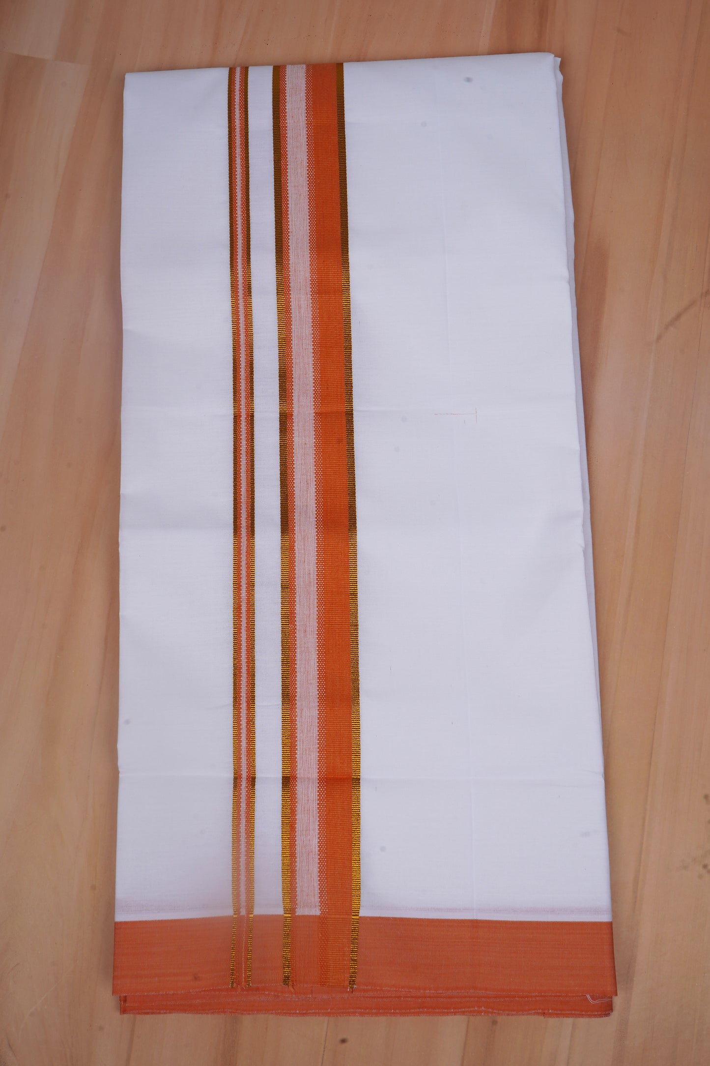 Popular Choice W/S Dhoti 2.00 MTR - Orange