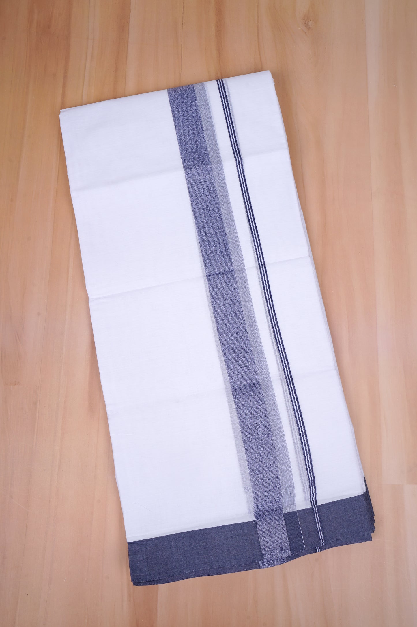 FCD-394 W/D DHOTI 3.80 MTR- Blue 2