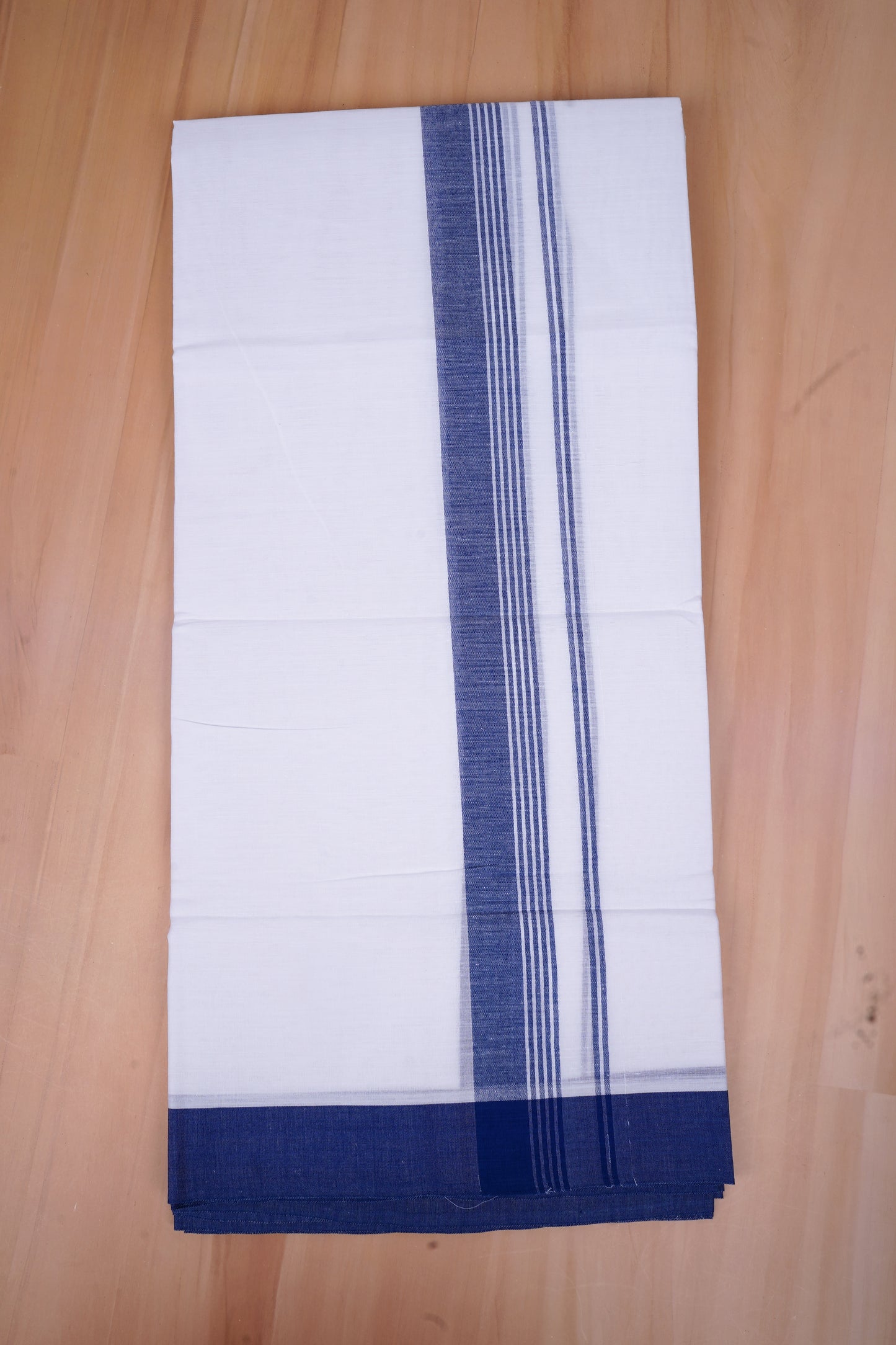 FCD-425 W/D DHOTI 3.80 MTR- Blue 3