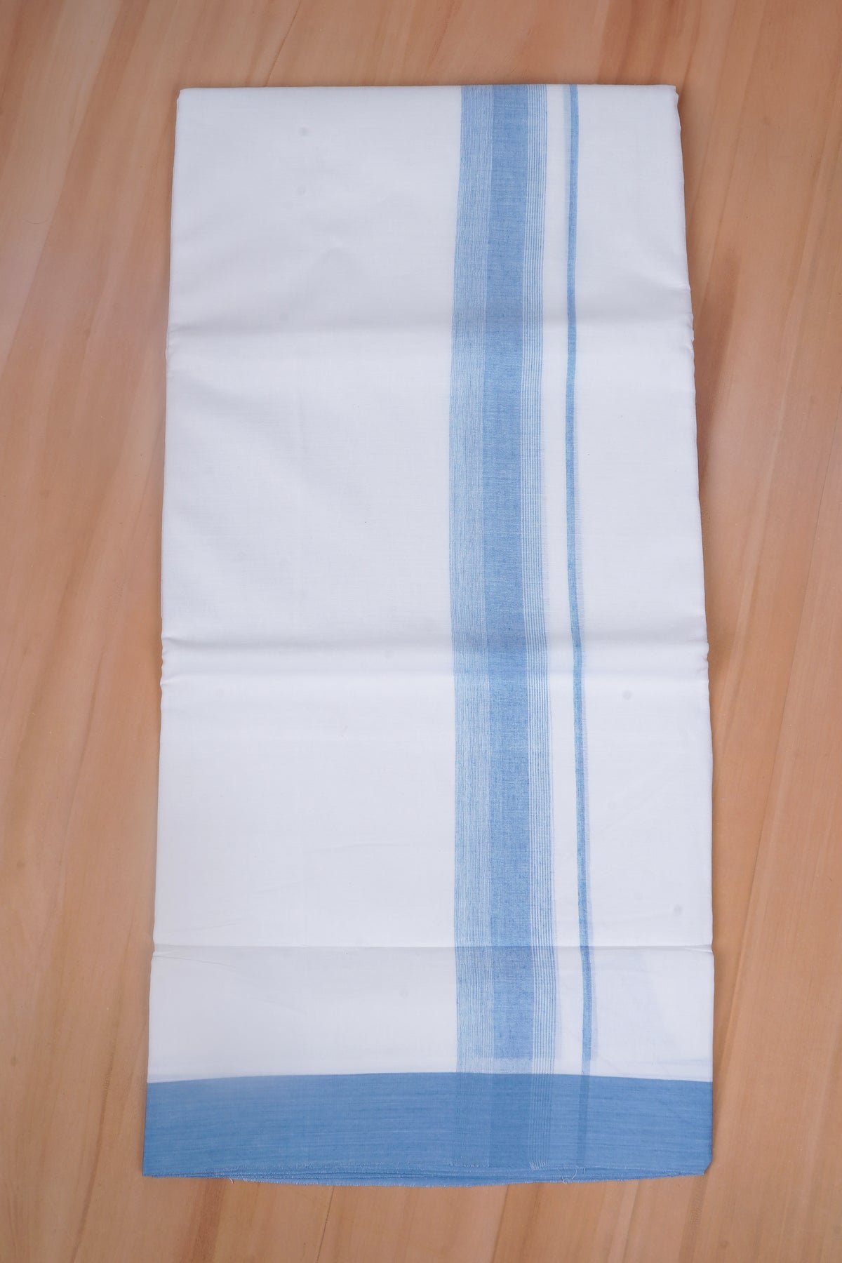 FCD-611 W/D DHOTI 3.80 MTR - Blue 3