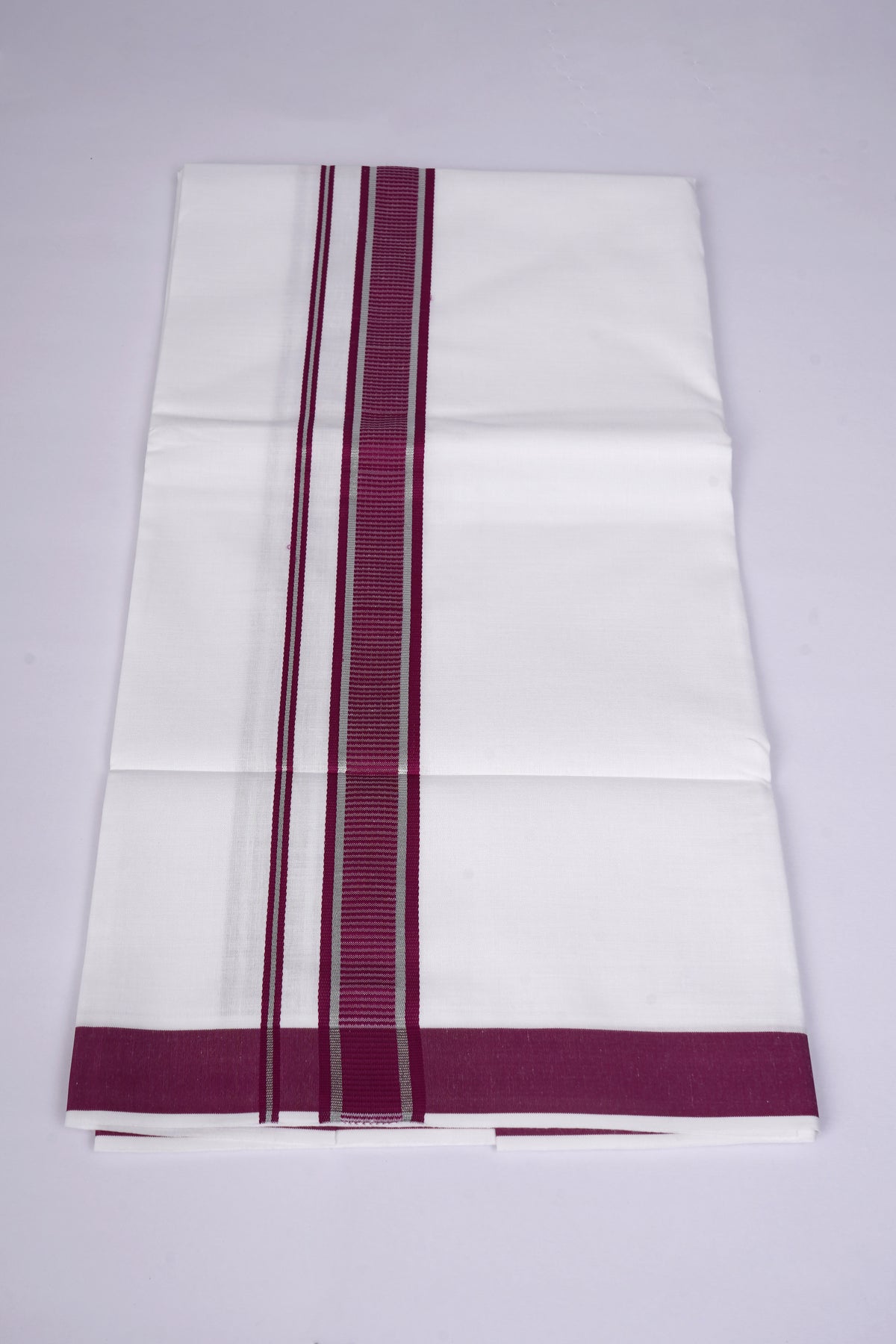 FS-130 W/S DHOTI 1.90 MTR - Dark Violet
