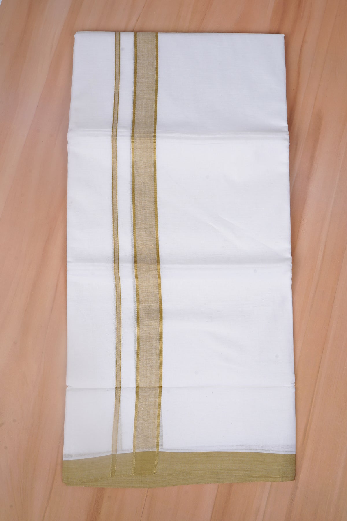 FCD-69 W/D DHOTI 3.80 MTR- Gold Yellow