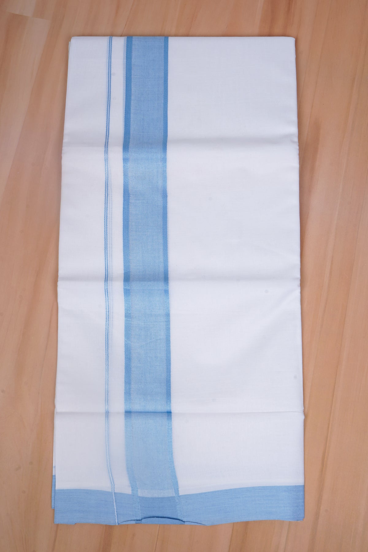 FCD-74 W/D DHOTI 3.80 MTR-L Blue