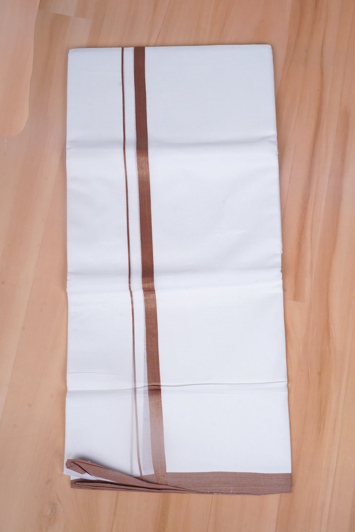 FCD-81 W/D DHOTI 3.80 MTR- Brown