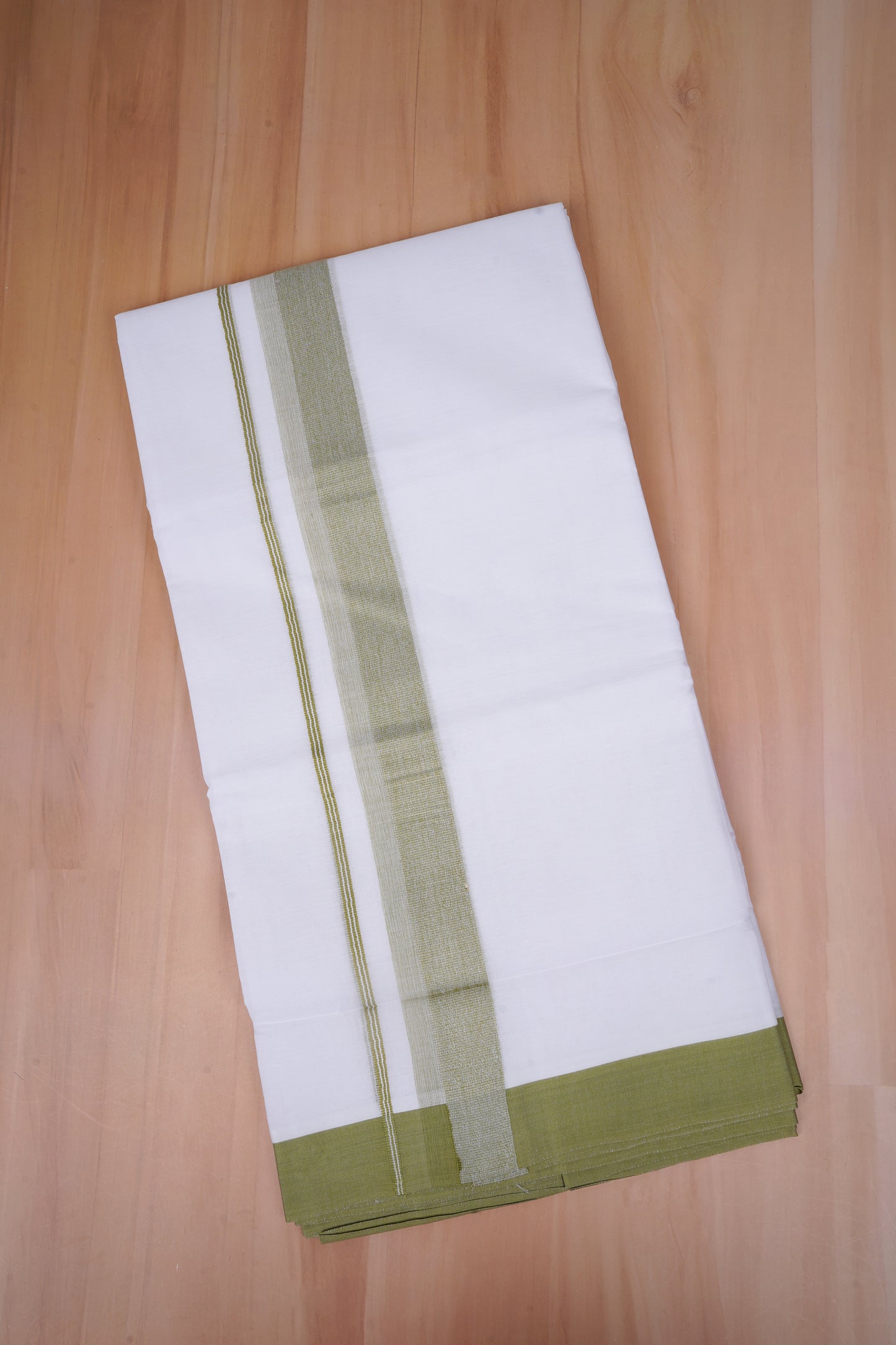 FCD-394 W/D DHOTI 3.80 MTR- Green