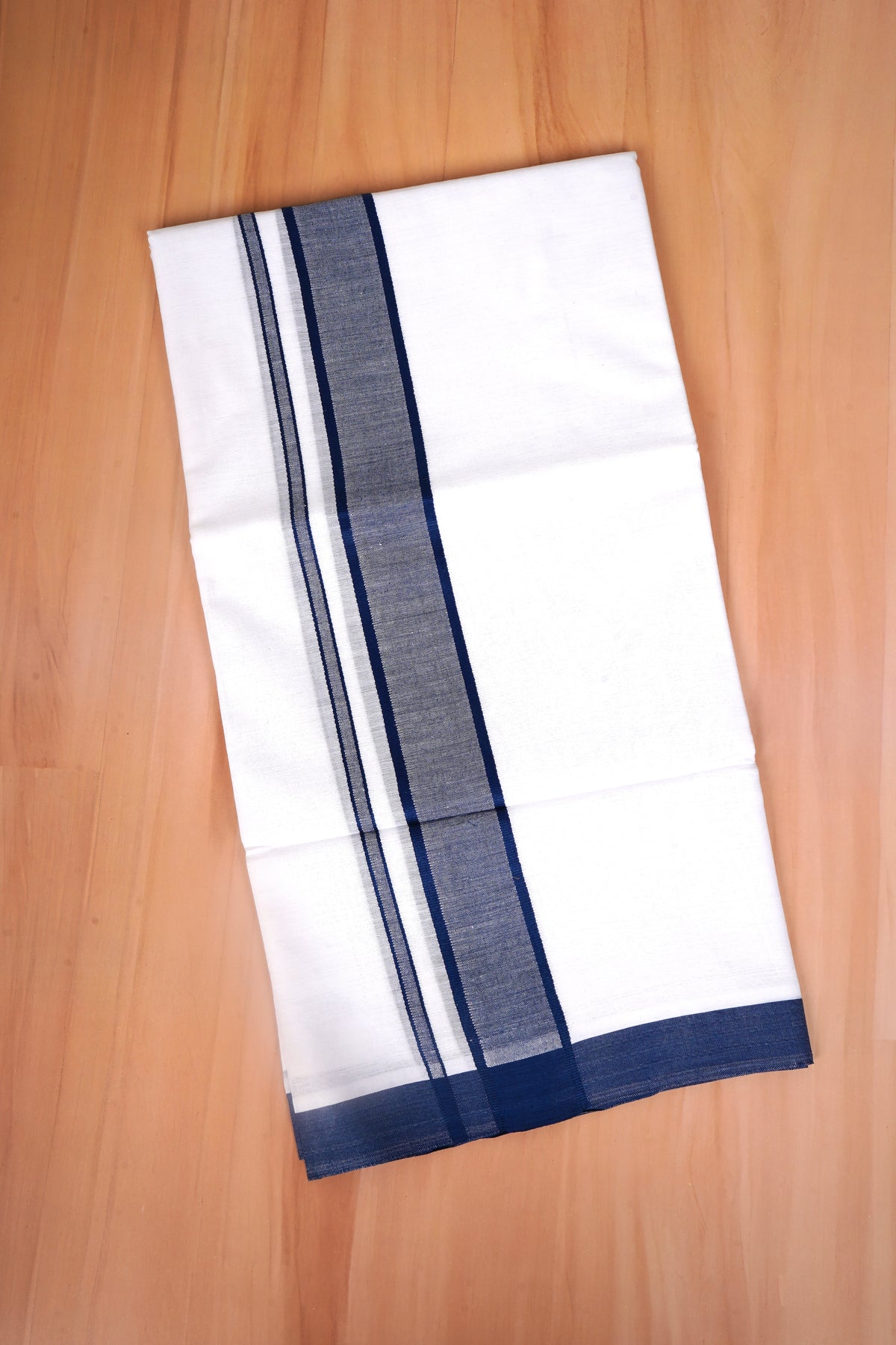 FCD-624 W/D DHOTI 3.80 MTR - Navy Blue