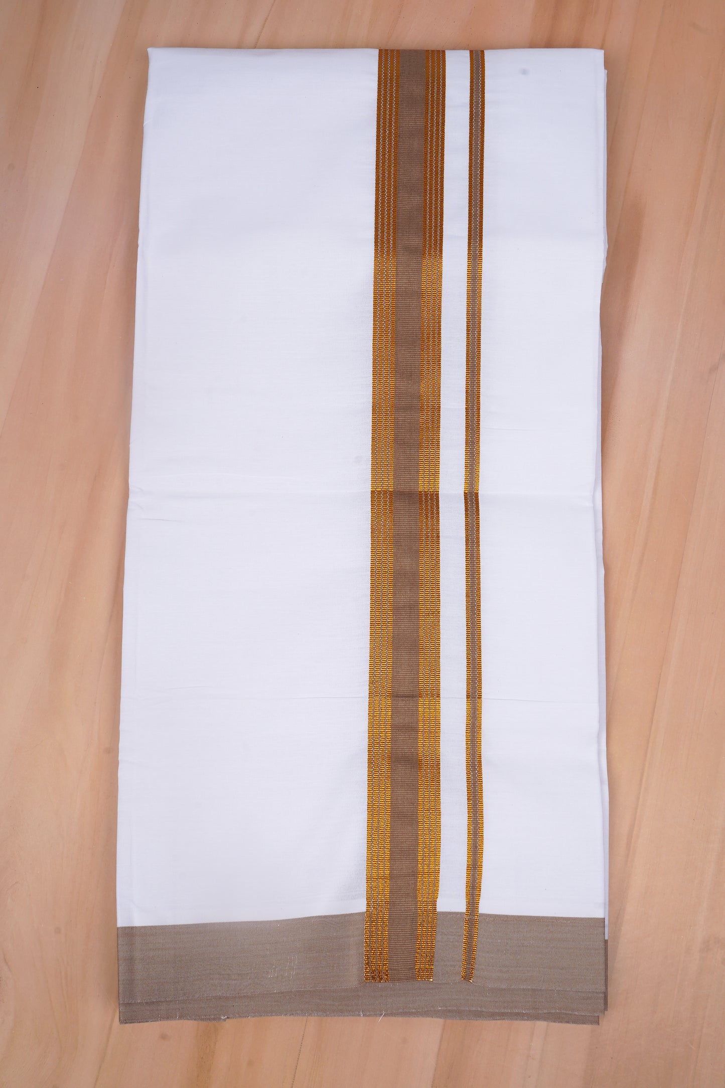 Gold Max W/S Dhoti 2.00 MTR - Maroon