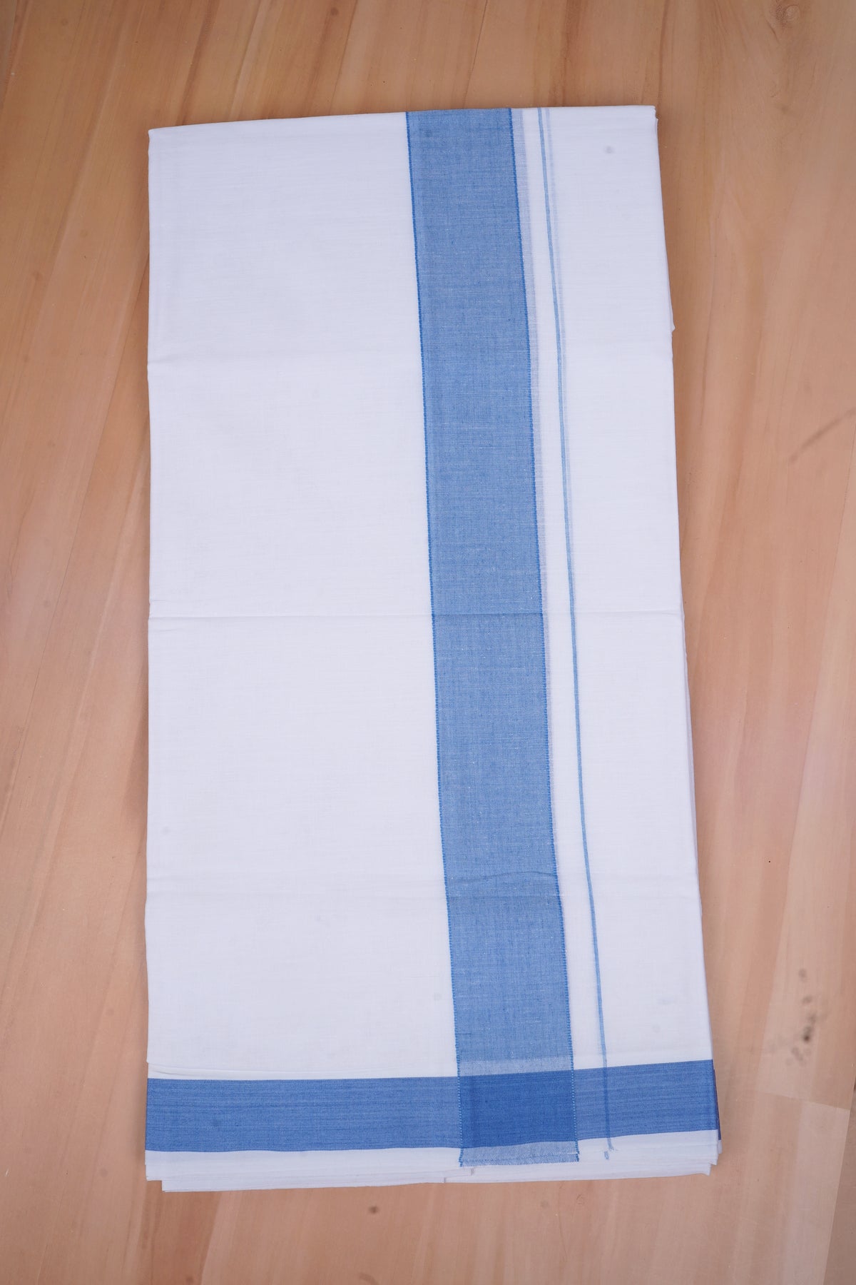 FCD-330 W/D DHOTI 3.80 MTR- Blue