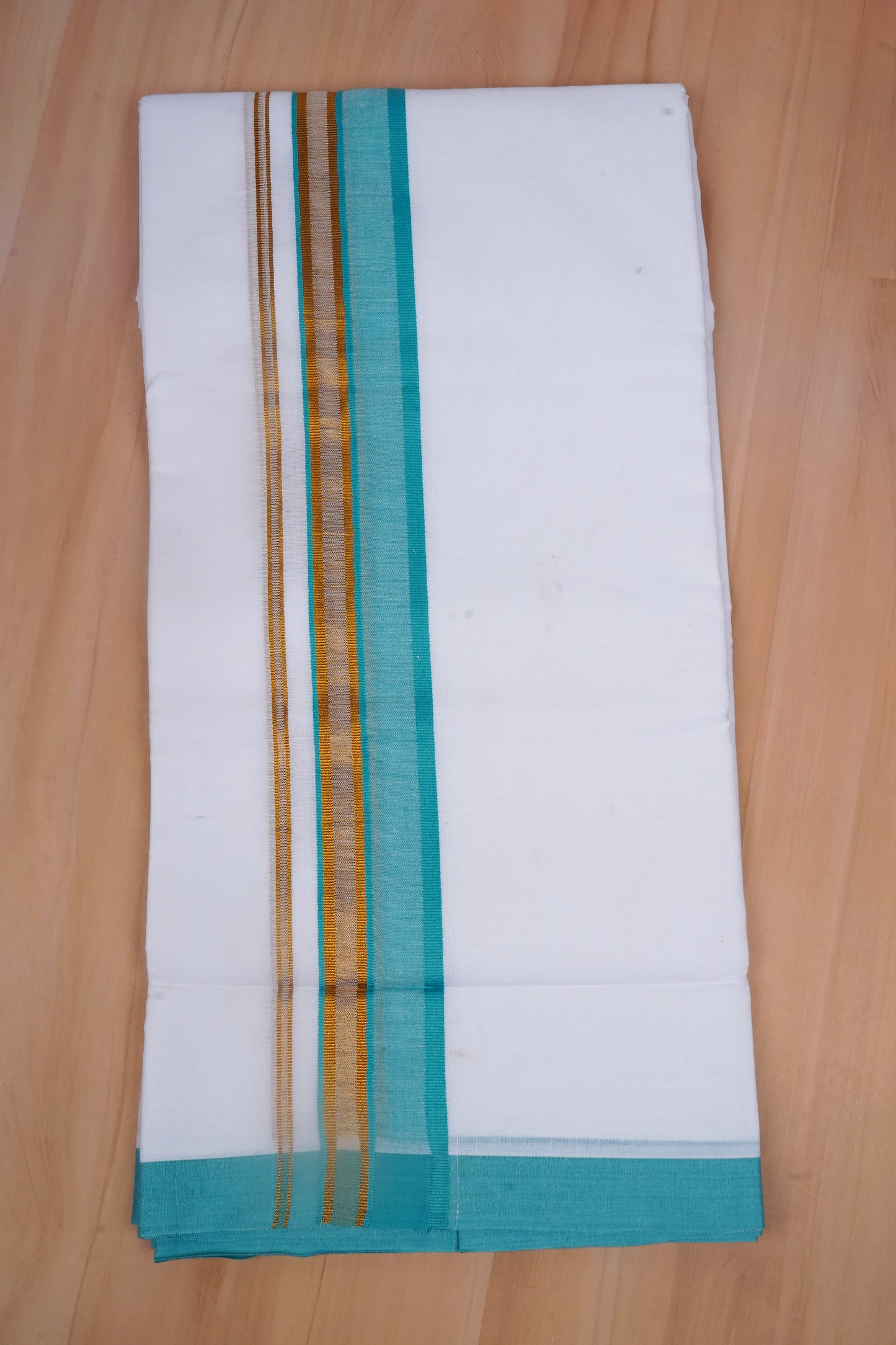 FCD-531 W/D DHOTI 3.80 MTR-Green