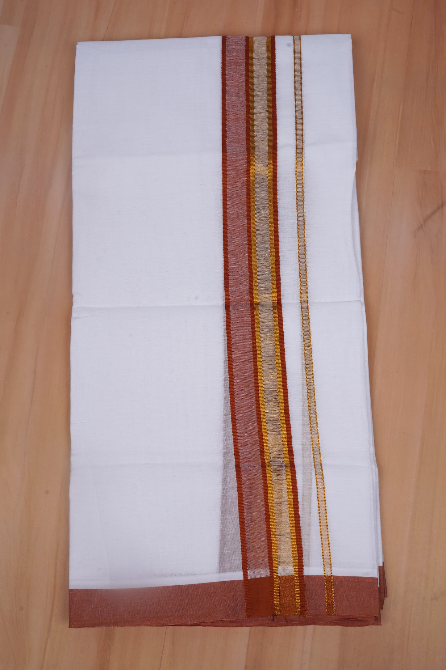 FCD-531 W/D DHOTI 3.80 MTR-Brown