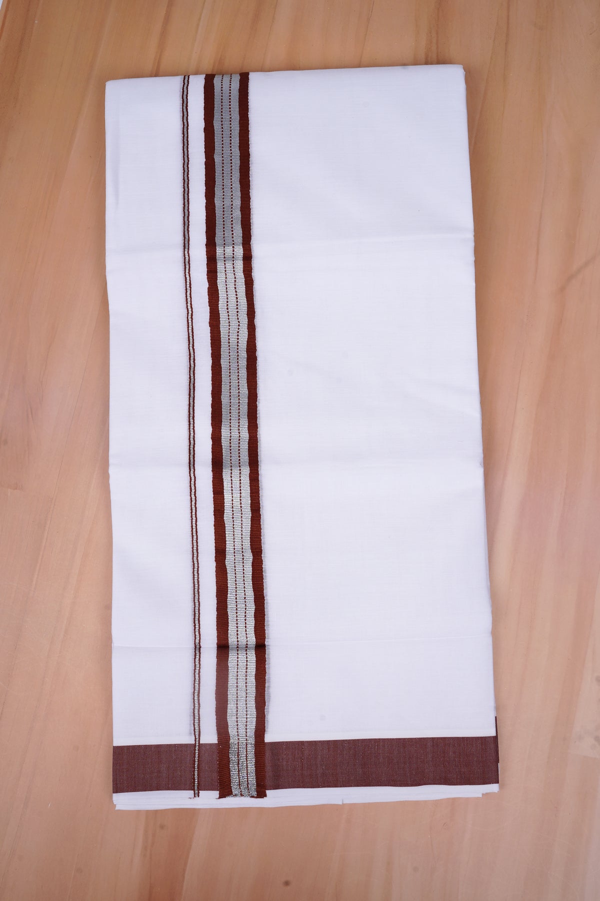 FCD-565 W/D DHOTI 3.80 MTR - Dark Brown