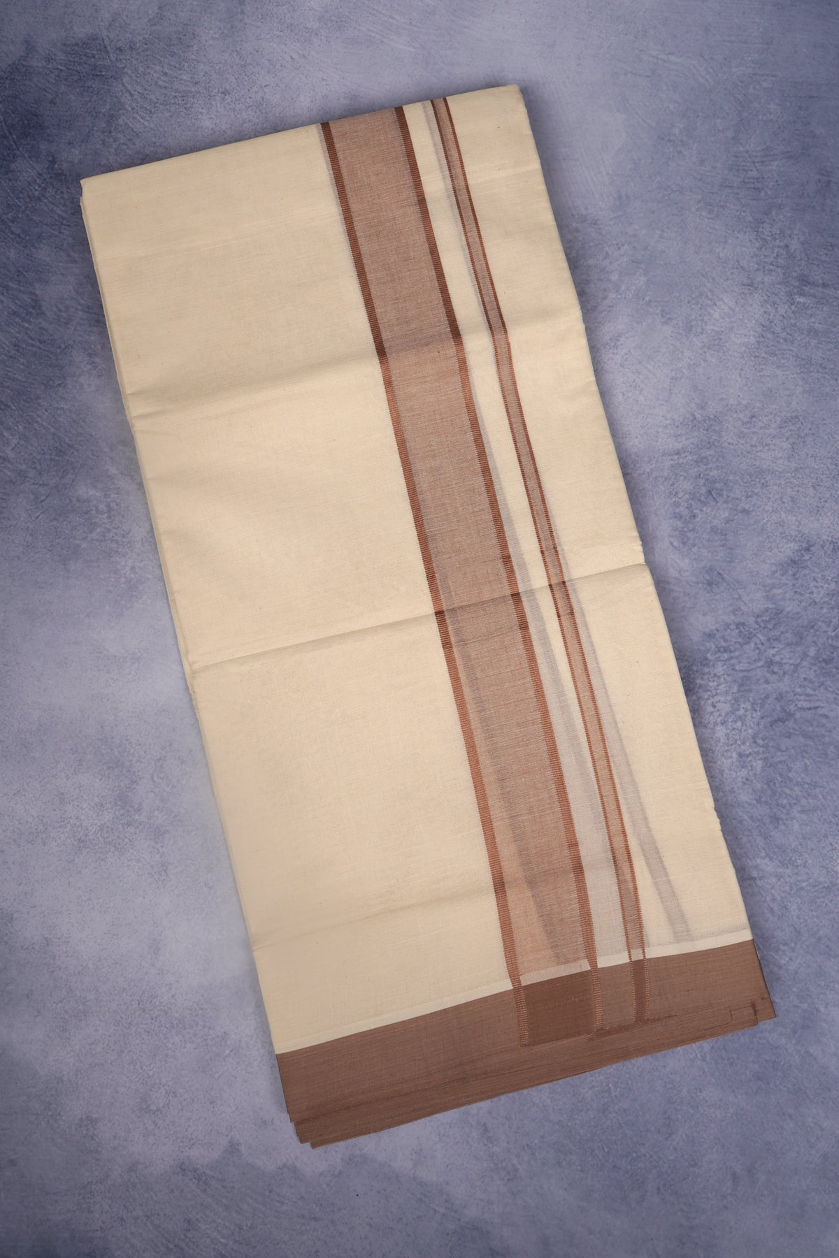 FCD-74C C/D DHOTI 4.00 MTR-Light brown