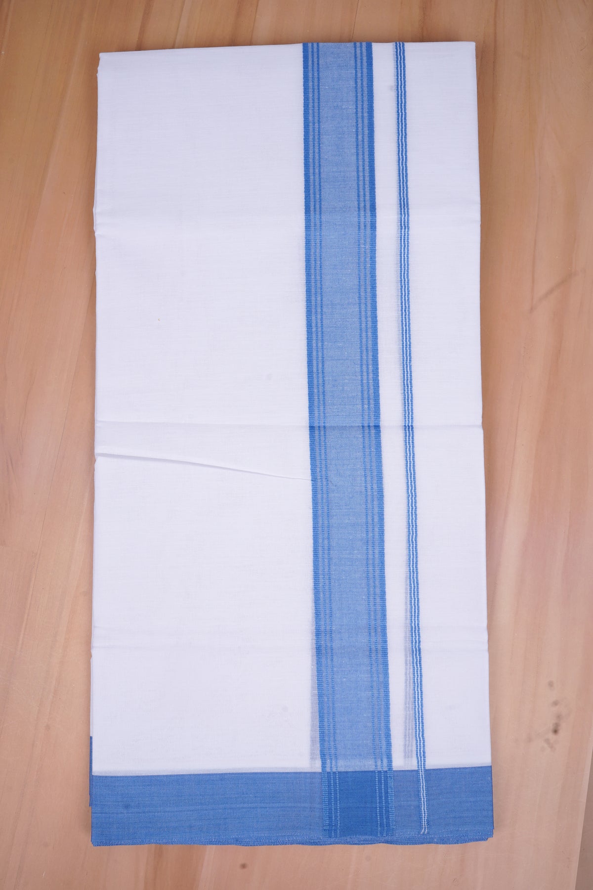FCD-423 W/D DHOTI 3.80 MTR- Sky Blue