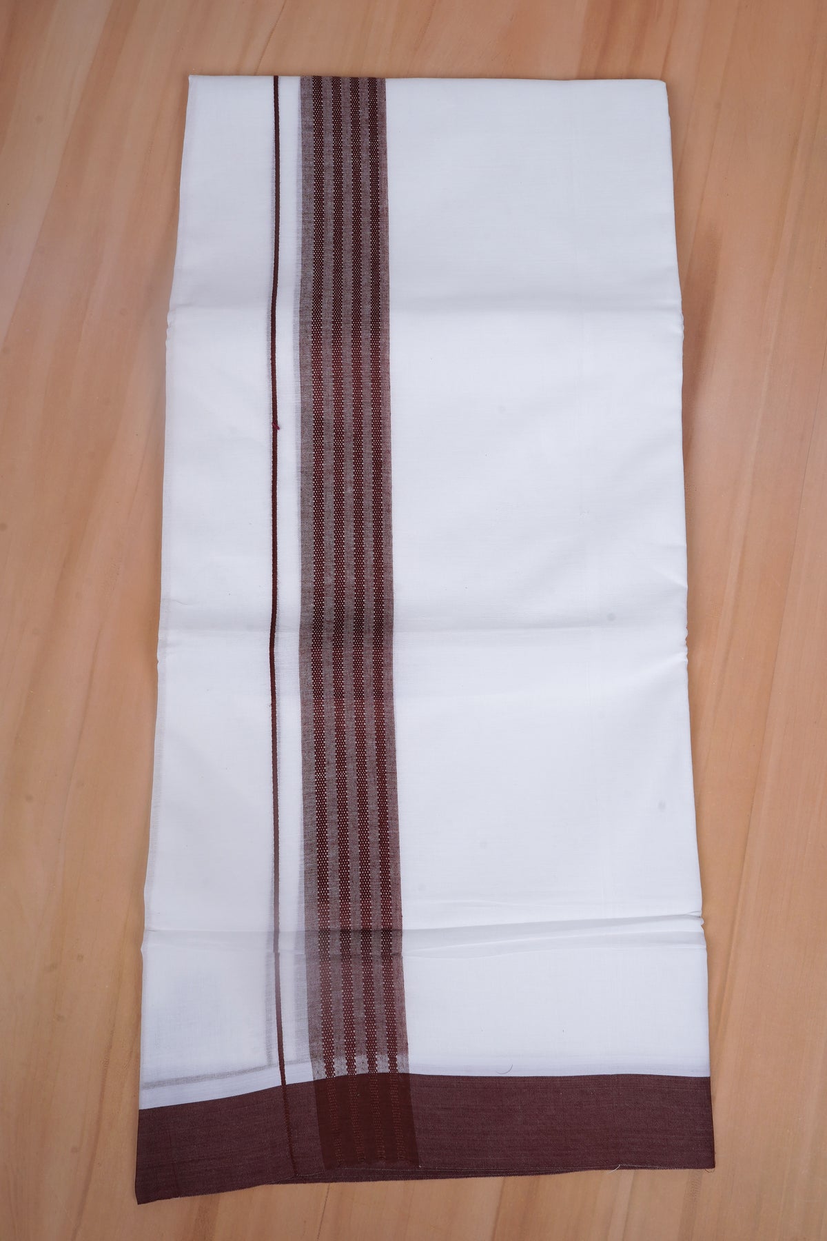 FCD-622 W/D DHOTI 3.80 MTR - Brown