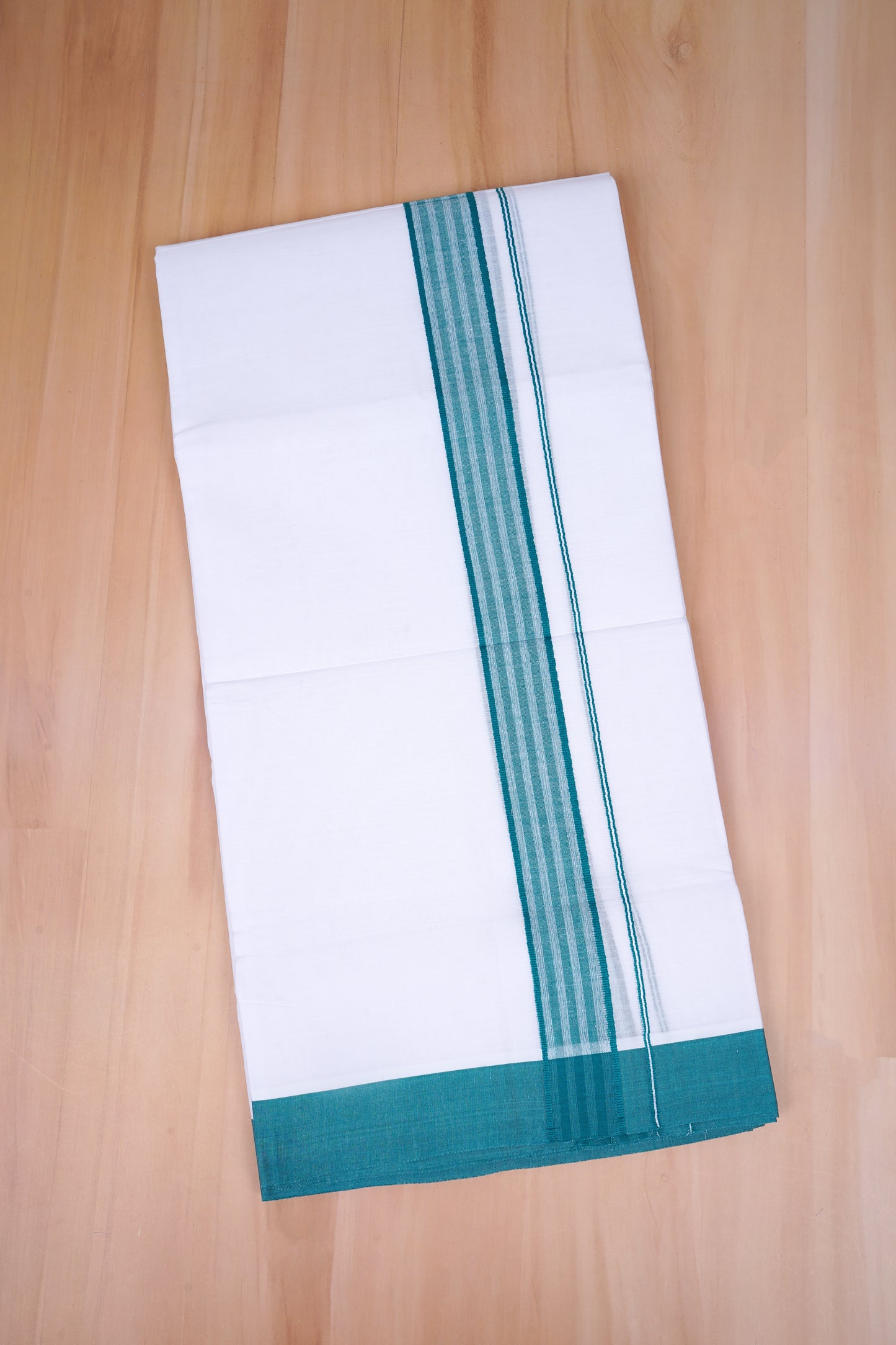 FCD-488 W/D DHOTI 3.80 MTR- Blue