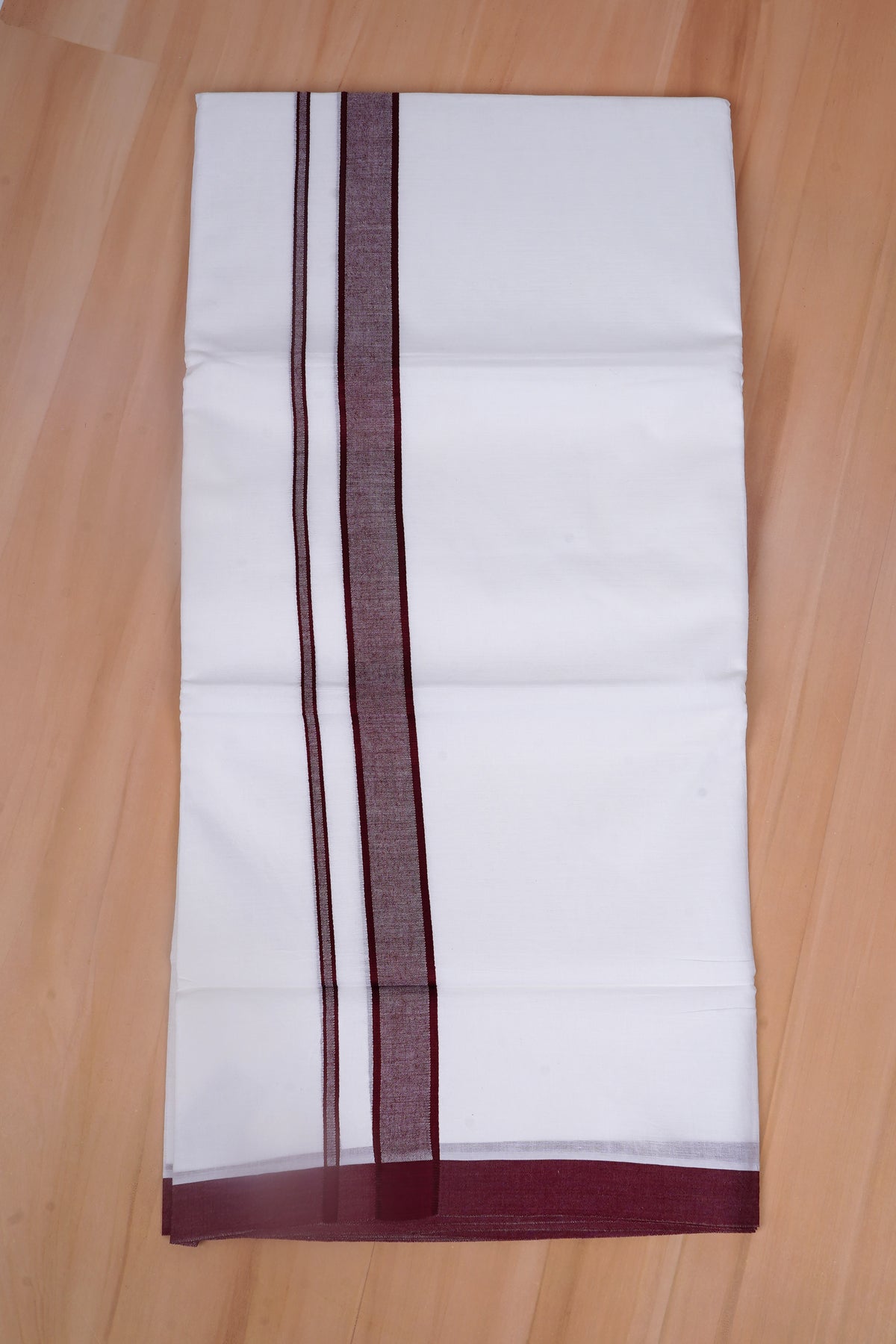 FCD-69 W/D DHOTI 3.80 MTR-Coffee Brown
