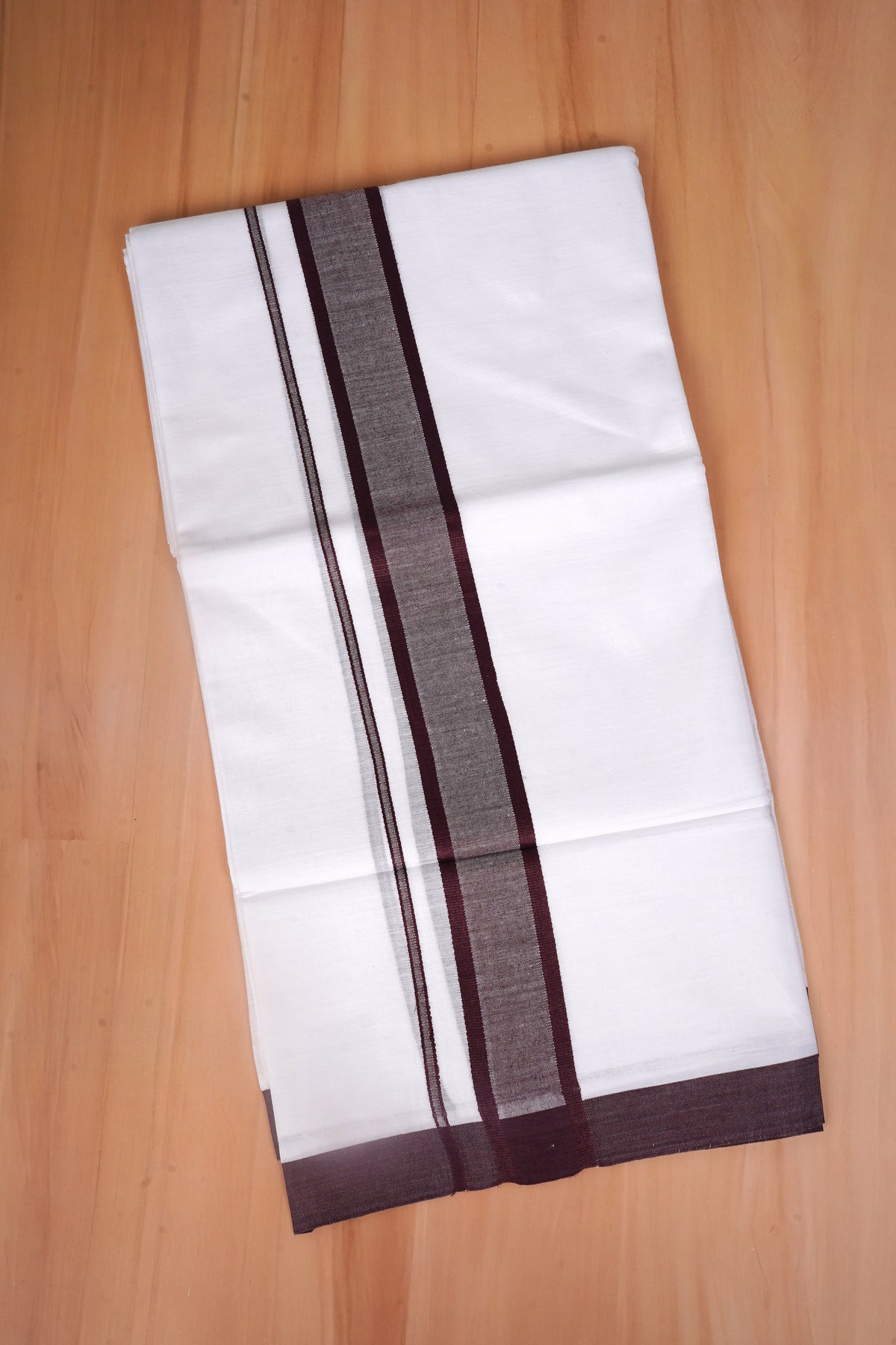 FCD-624 W/D DHOTI 3.80 MTR - Dark Maroon