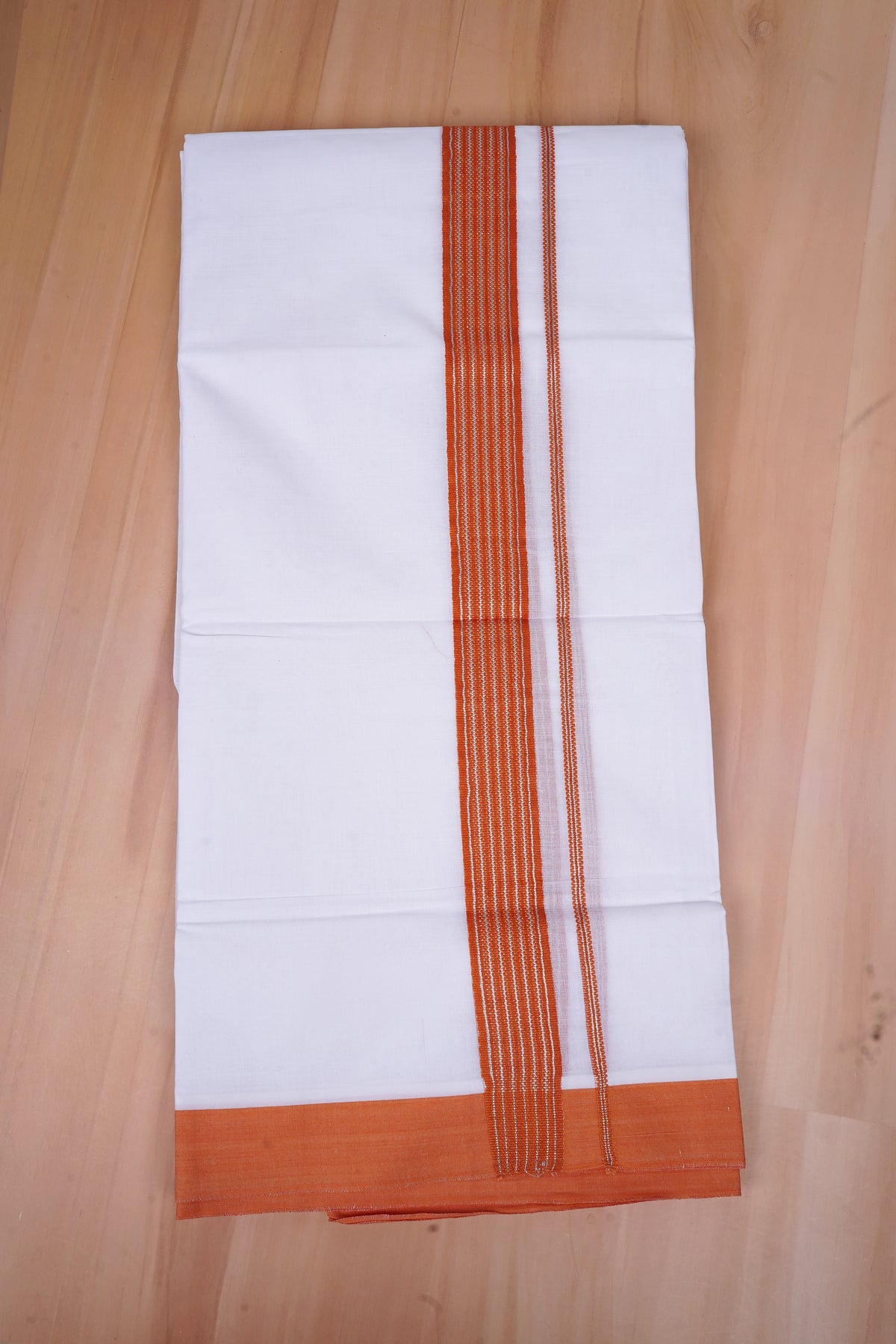 FCD-470 W/D DHOTI 4.00 MTR - Brown