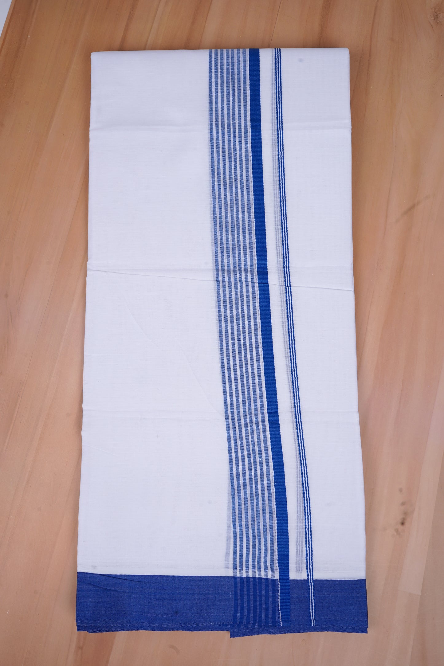 FCD-424 W/D DHOTI 3.80 MTR- Blue 3