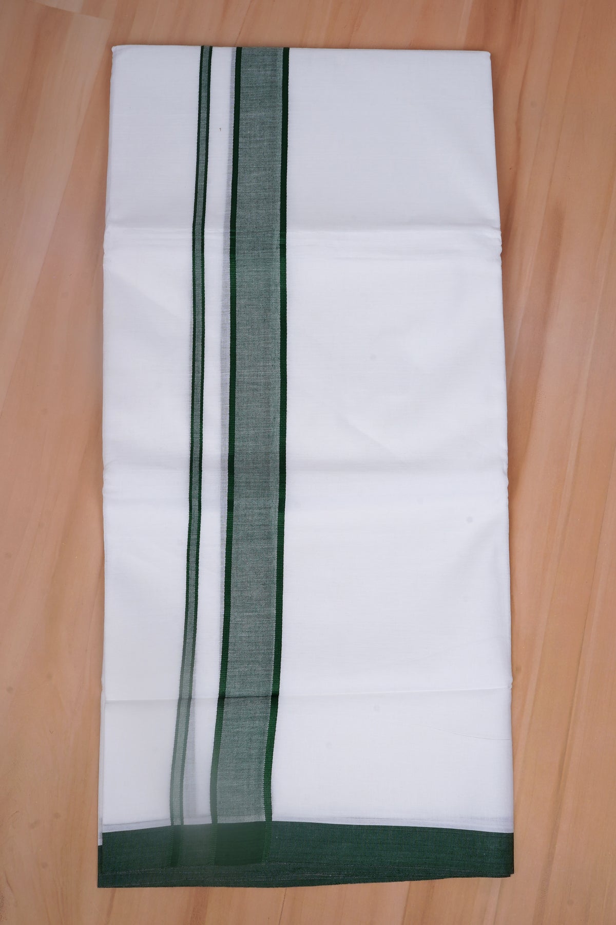 FCD-69 W/D DHOTI 3.80 MTR- Dark Green