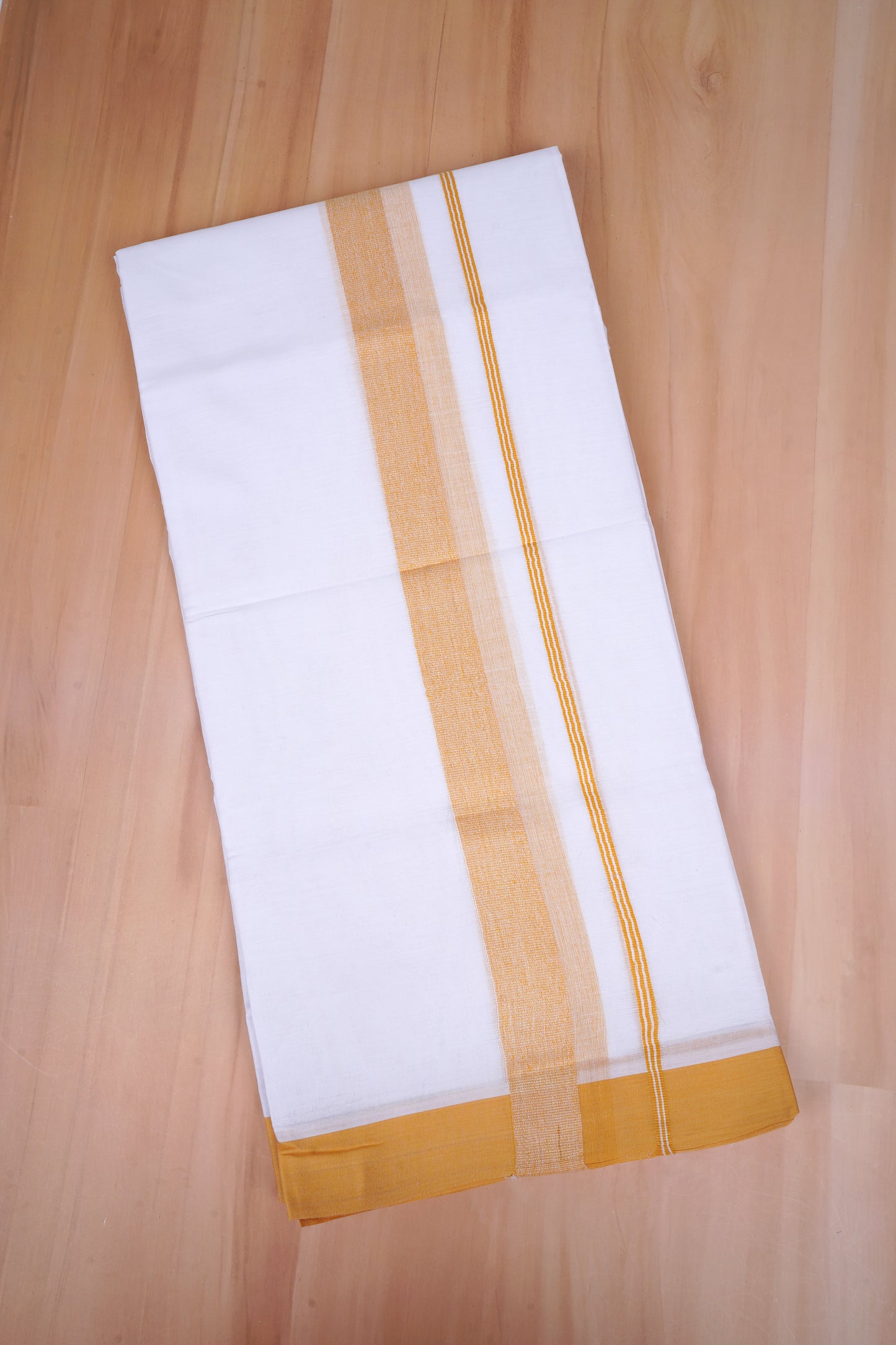 FCD-394 W/D DHOTI 3.80 MTR-Yellow