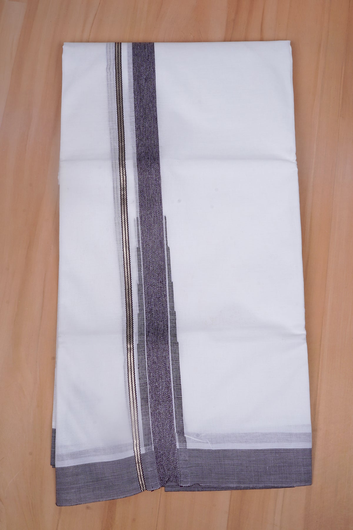 PREMIUM CHUTTY W/D DHOTI 3.80 MTR - Dark Brown