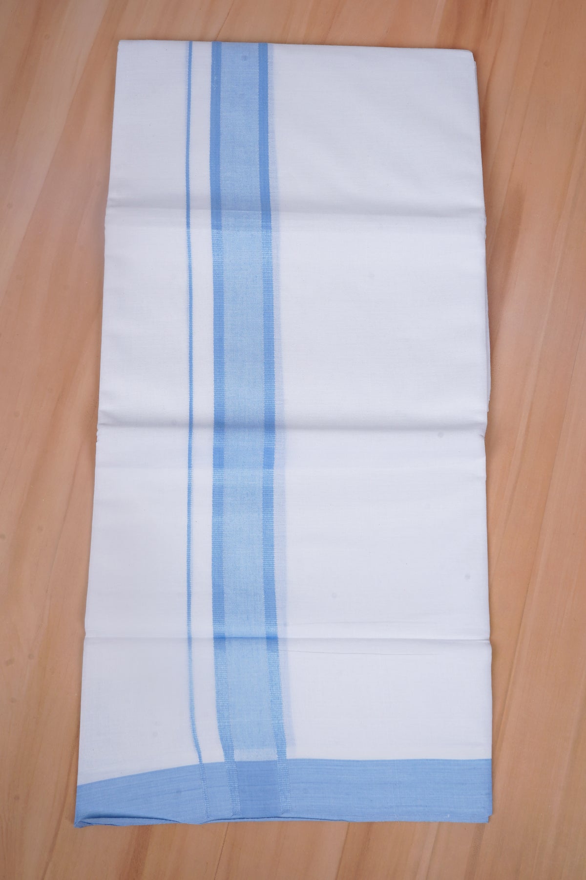 FCD-615 W/D DHOTI 3.80 MTR - Blue