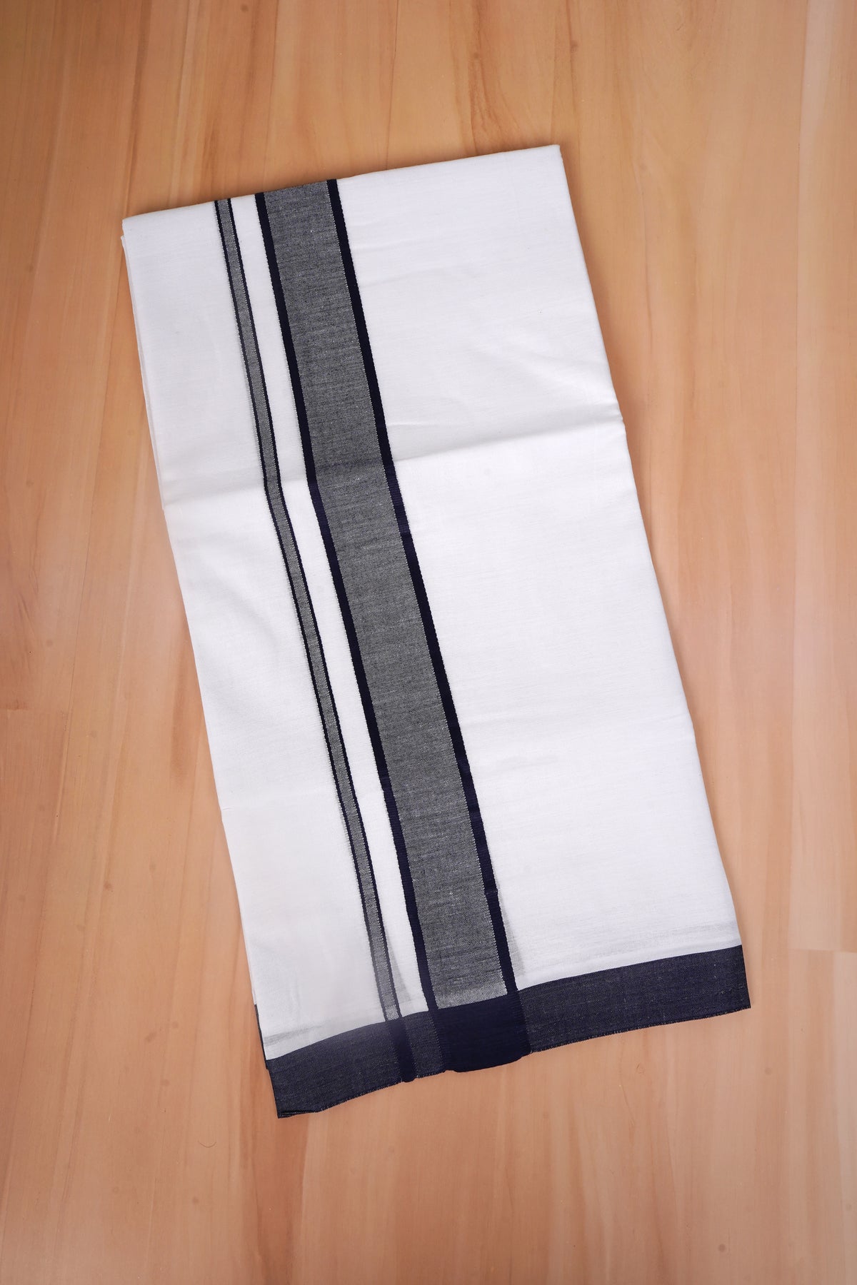 FCD-624 W/D DHOTI 3.80 MTR - Dark Black