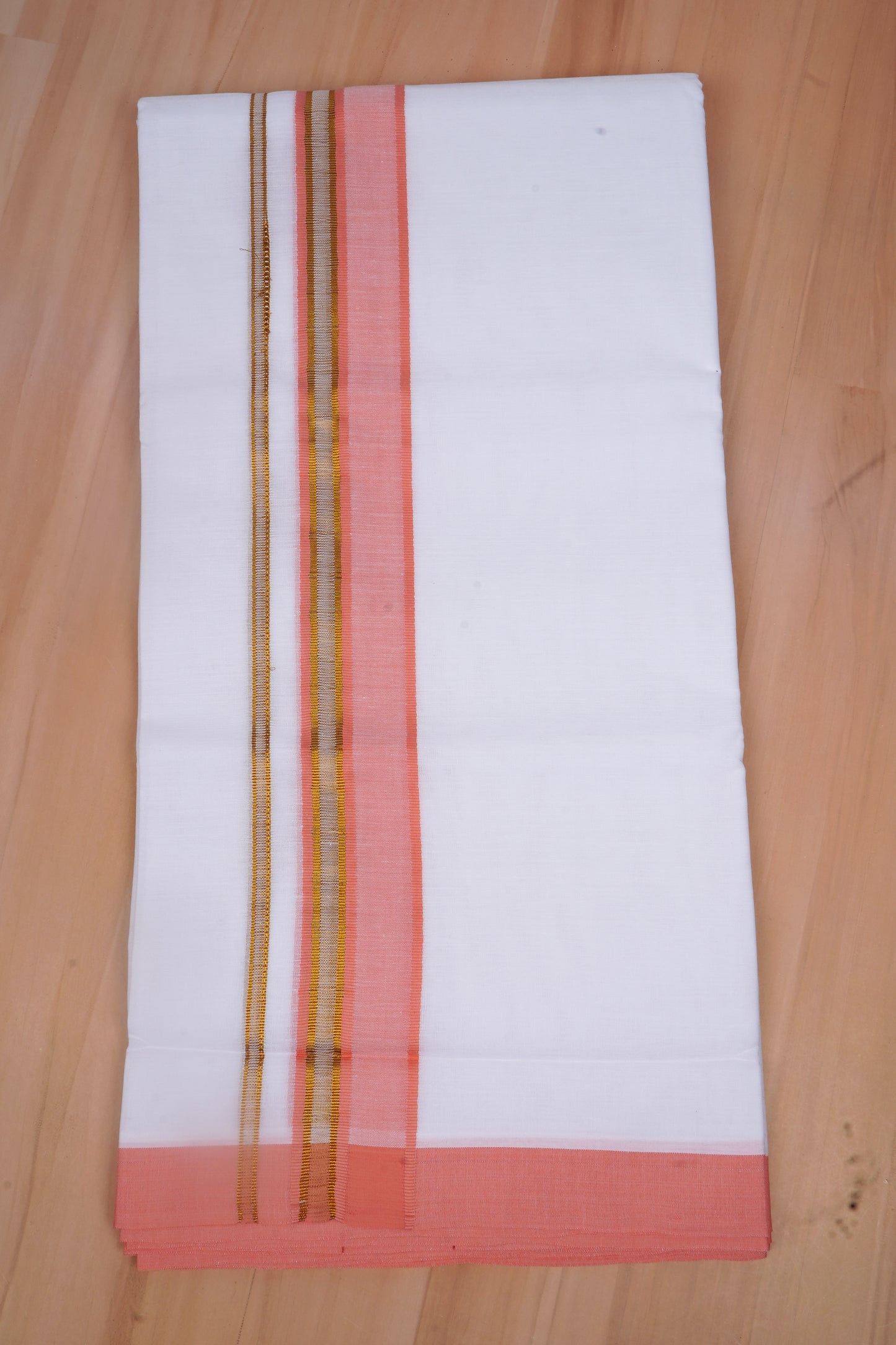 FCD-531 W/D DHOTI 3.80 MTR-Light Pink