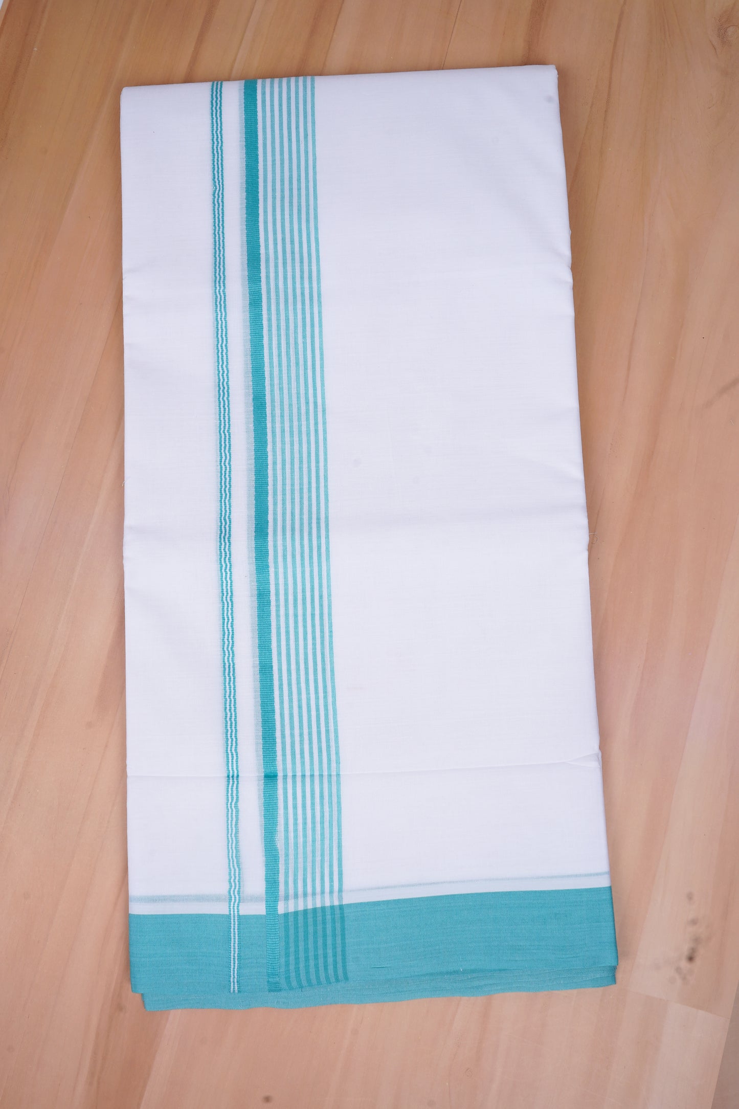 FCD-424 W/D DHOTI 3.80 MTR- Blue