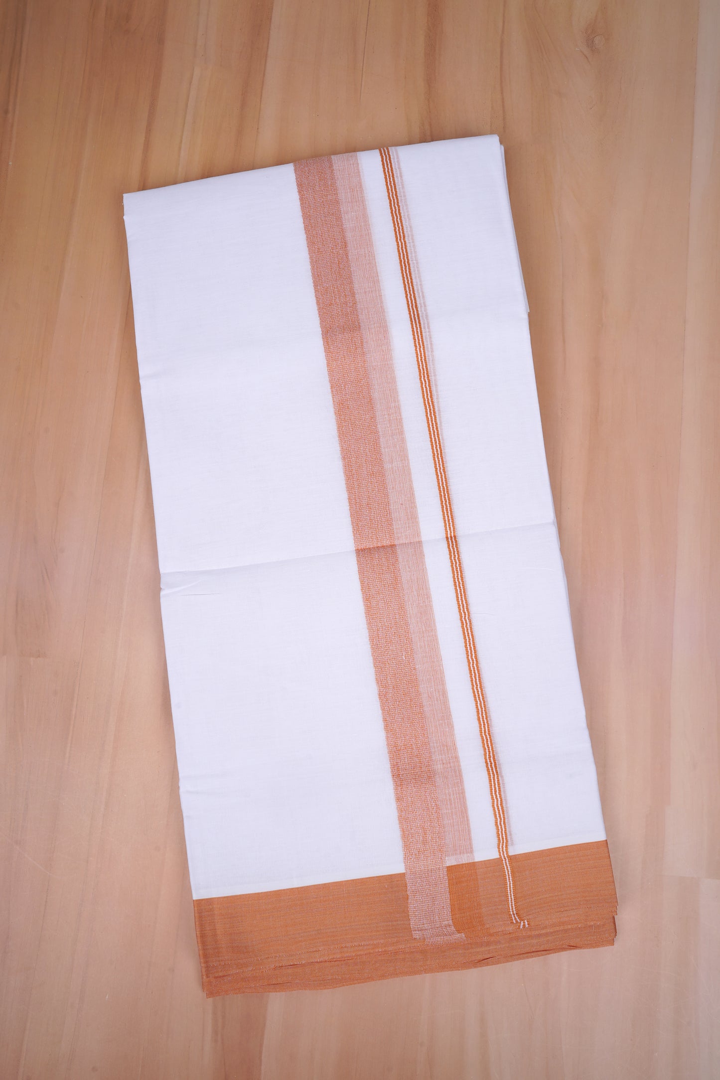 FCD-394 W/D DHOTI 3.80 MTR- Orange