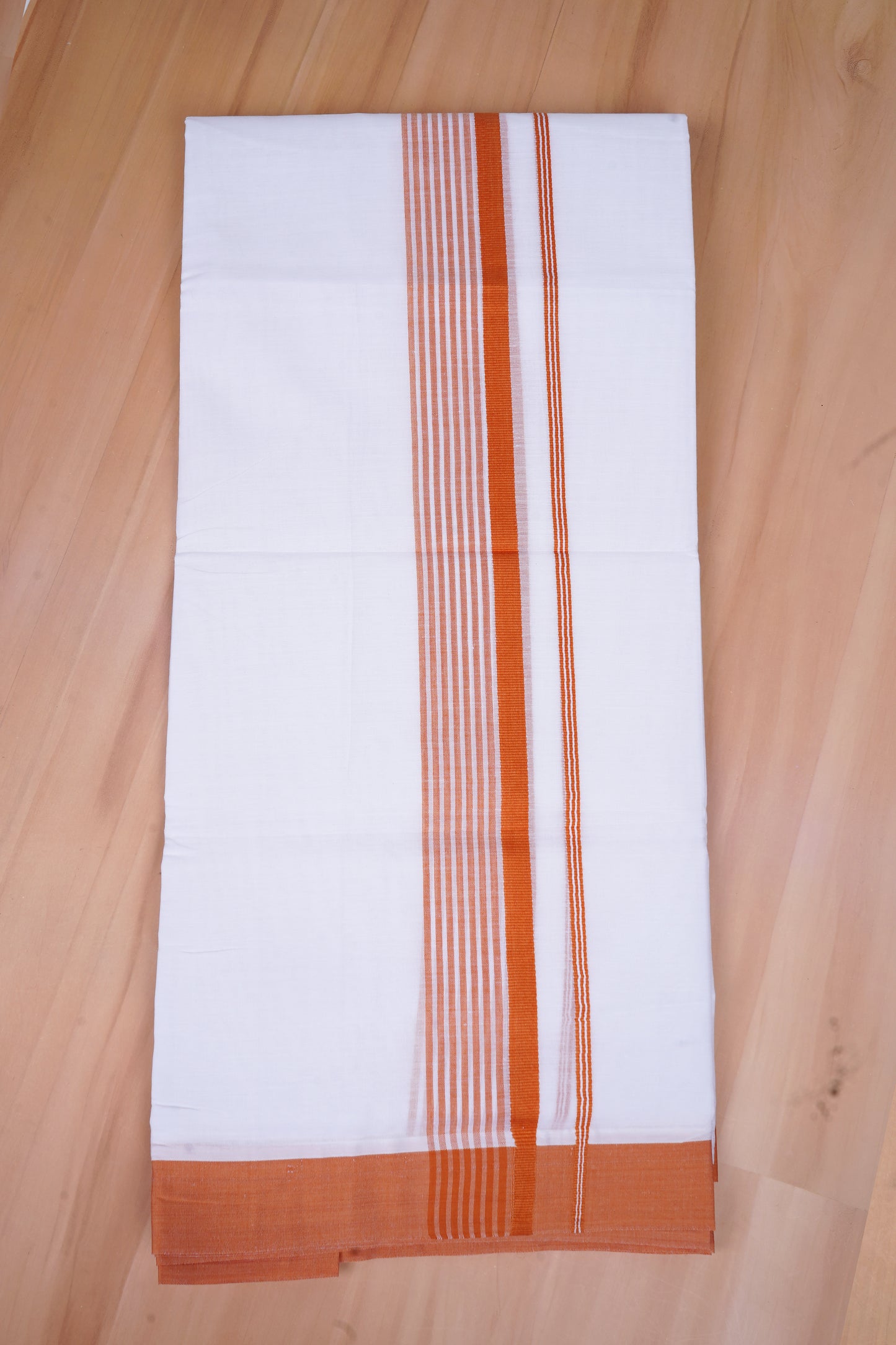 FCD-424 W/D DHOTI 3.80 MTR- Brown